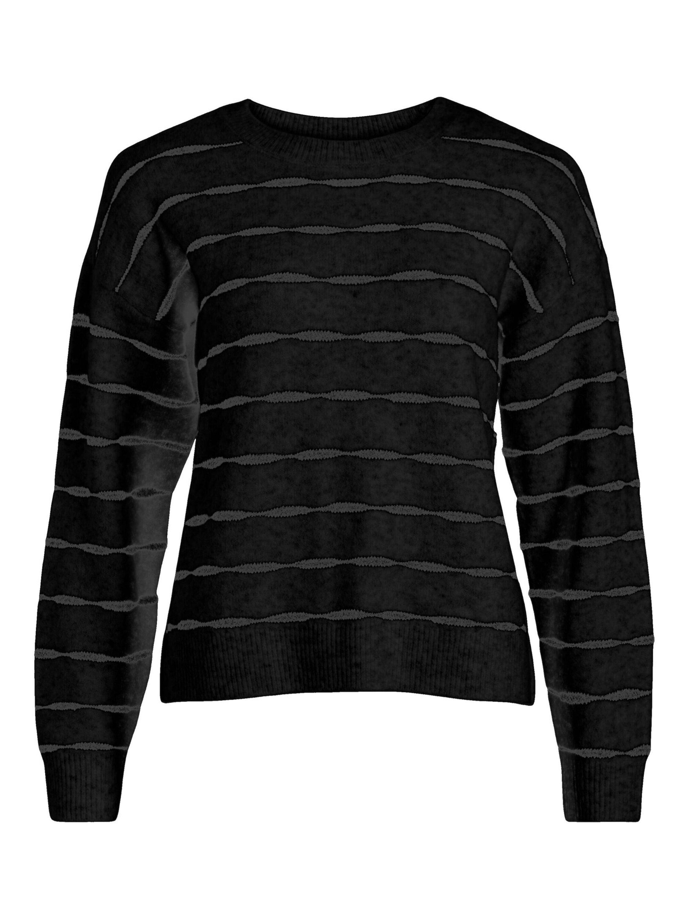 Vila Strickpullover PLATINA (1-tlg) Plain/ohne Details