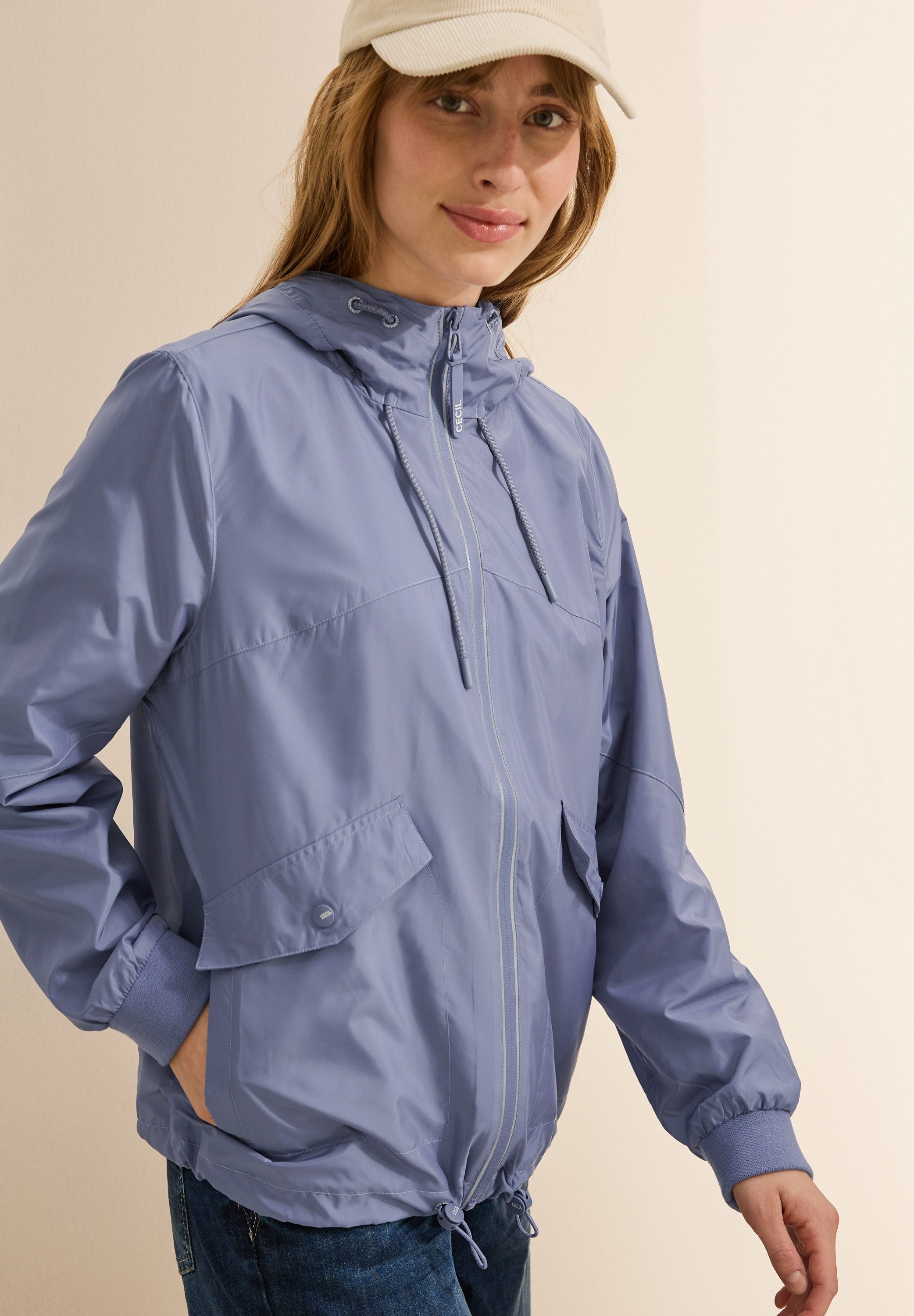CECIL Windbreaker mit Kapuze und Tunnelzug günstig online kaufen
