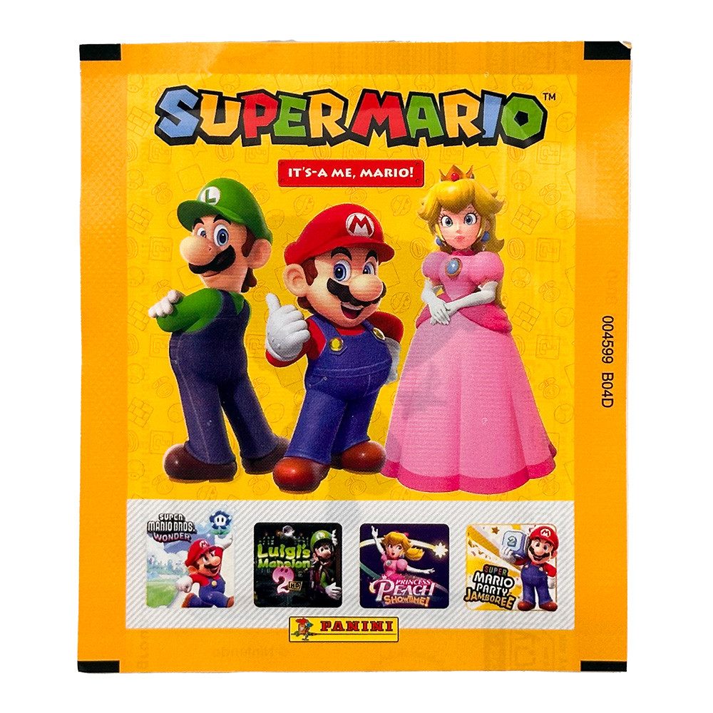 Panini Sammelkarte Panini Super Mario - Its-A Me, Mario (2025) - Sammelsticker - 10 Tüten – Bild 2 von 2