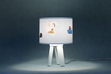 ONZENO Tischleuchte Foto Lucky 22.5x17x17 cm, einzigartiges Design und hochwertige Lampe