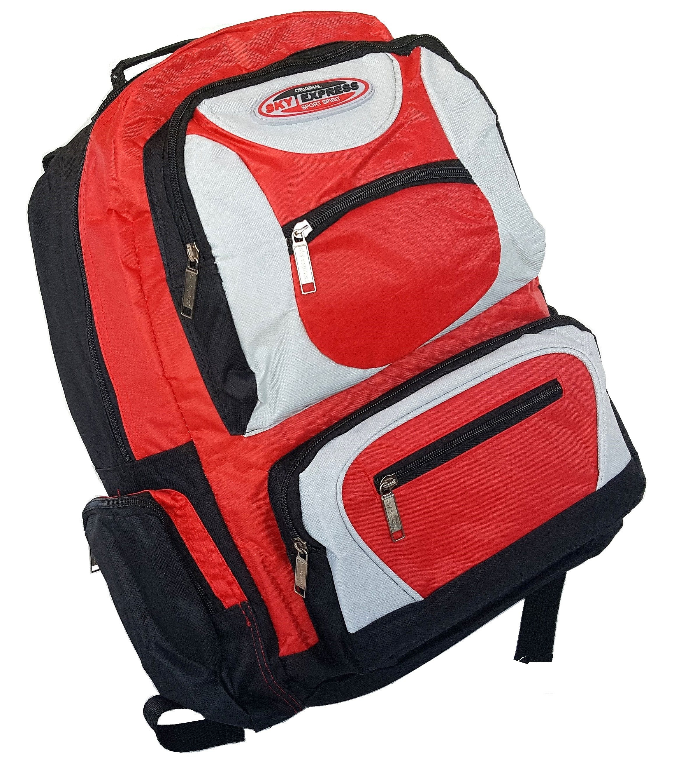 Sky Express Tagesrucksack Rucksack Tagesrucksack 36 Liter 430 Gramm faltbar 7 Fächer RW (5254), Faltbar