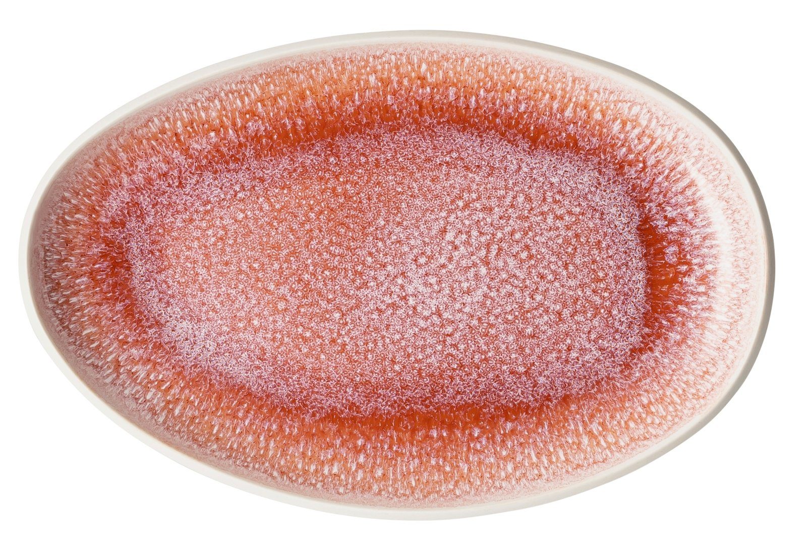 Rosenthal Servierplatte Junto Rose Quartz Platte 25 cm, Keramik, (Platten), Platten