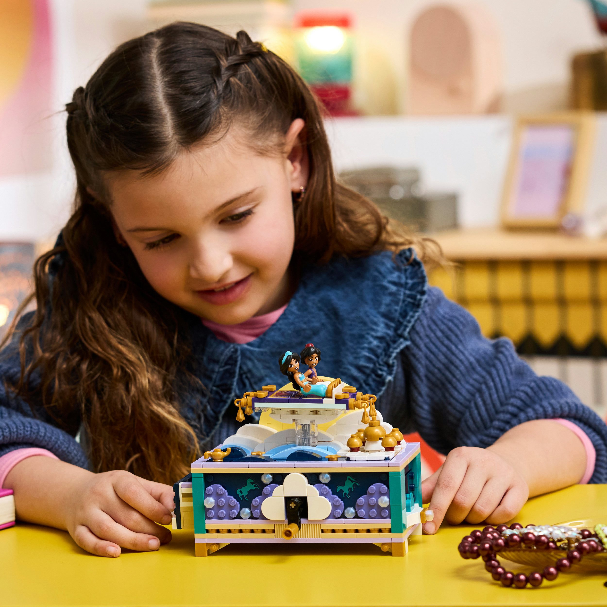 LEGO® Jasmins Schmuckkästchen (43295), LEGO Disney Princess Konstruktionsspielsteine, (458 St)