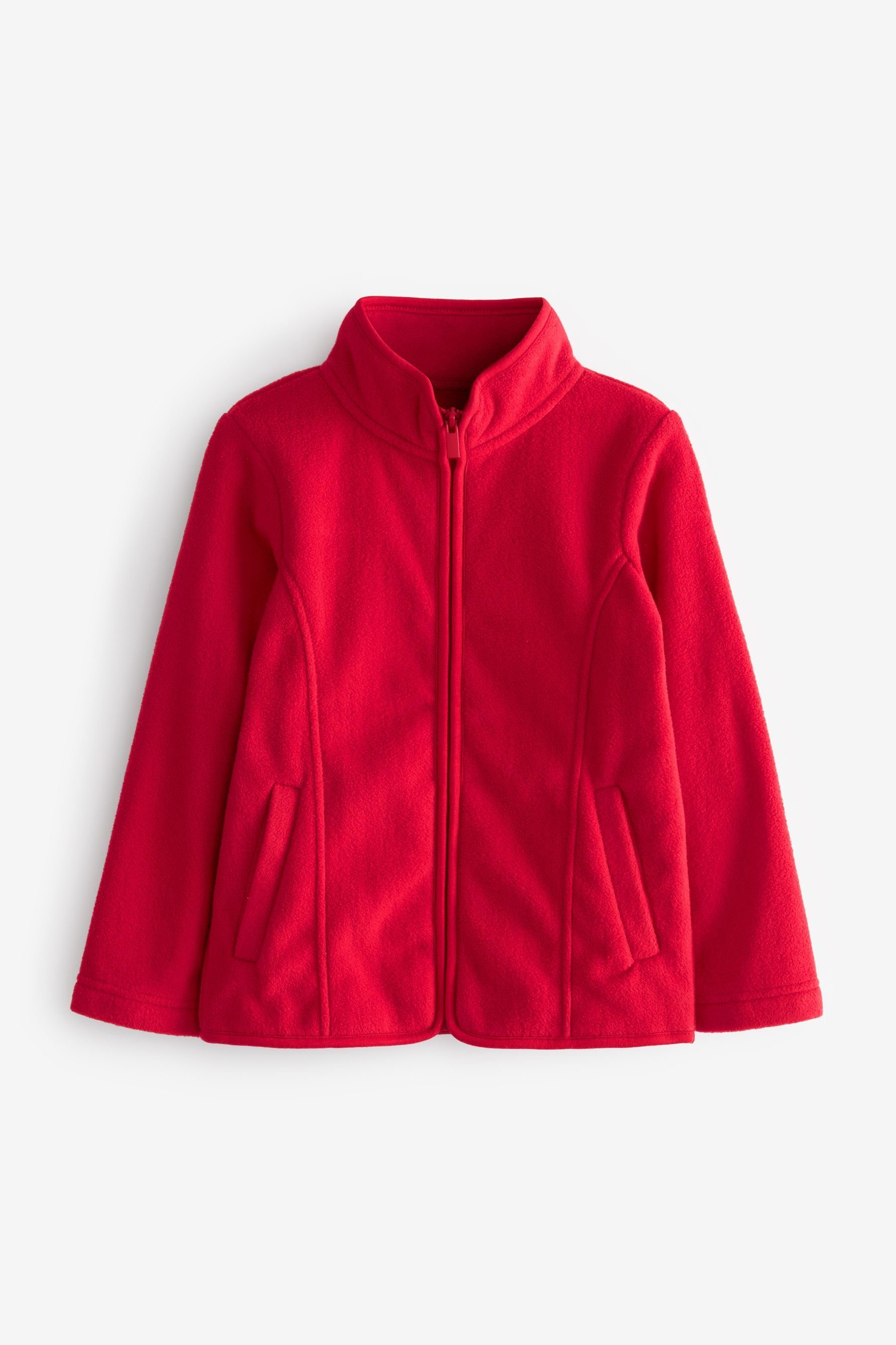 Next Fleecejacke Fleece-Kapuzenjacke (1-St) Red