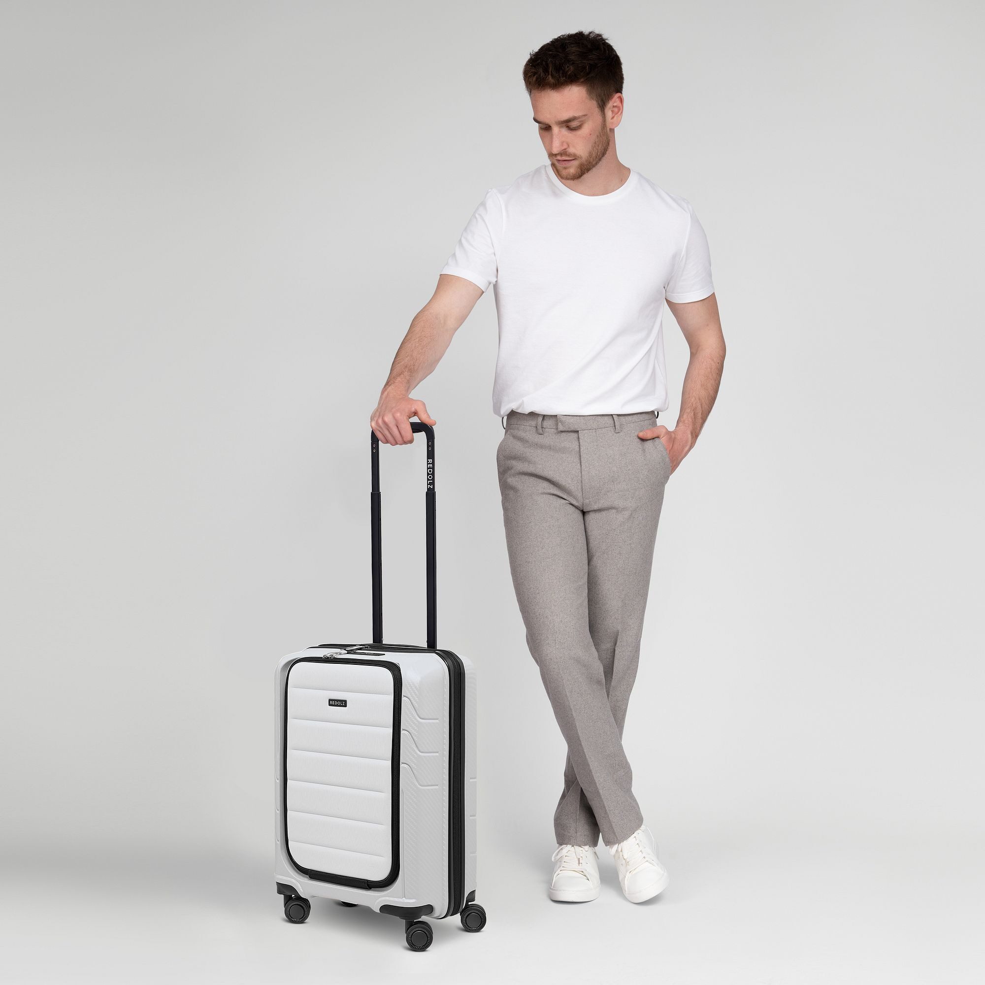 Redolz Handgepäck-Trolley Essentials 17, 4 Rollen, Polypropylen
