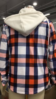 FIDDY Kapuzenshirt Verdickte, lockere und vielseitige warme Kapuzenjacke für Herren