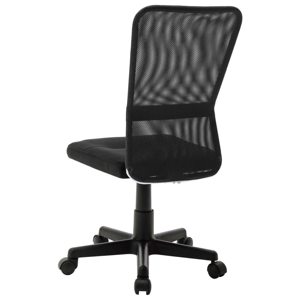 vidaXL Bürostuhl Bürostuhl Schwarz 44x52x100 cm Netzgewebe (1 St)