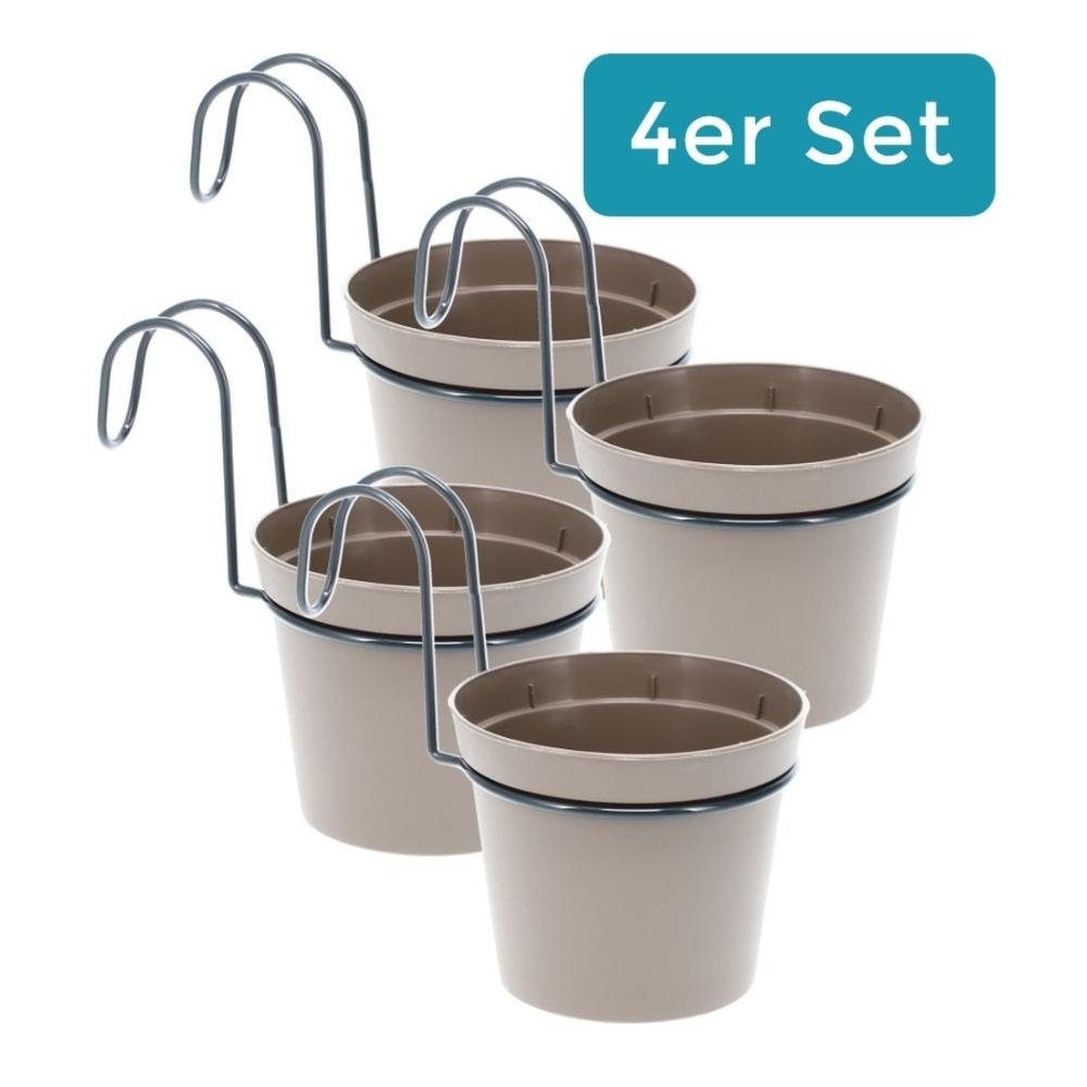 GarPet Blumentopf 4 x Hängetopf Blumen günstig online kaufen
