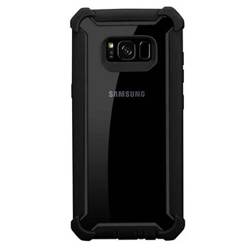 Cadorabo Handyhülle Samsung Galaxy S8 PLUS Samsung Galaxy S8 PLUS, Handy Schutzhülle TPU Silikon Cover Bumper - Hard Cover Hybrid Case