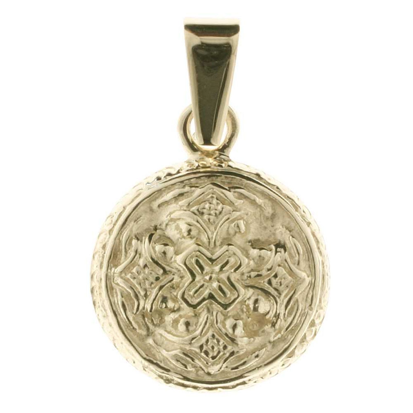 Kettenanhänger Ostsee-Schmuck Anhänger Hiddensee 13 mm rund