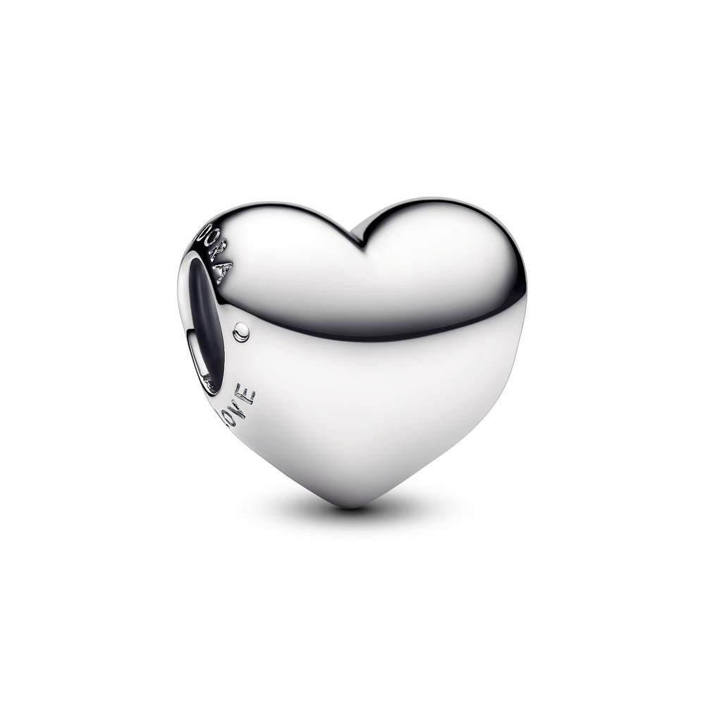 Charm-Einhänger Be Love Herz Slide-Charm aus Sterlingsilber von PANDORA Moments