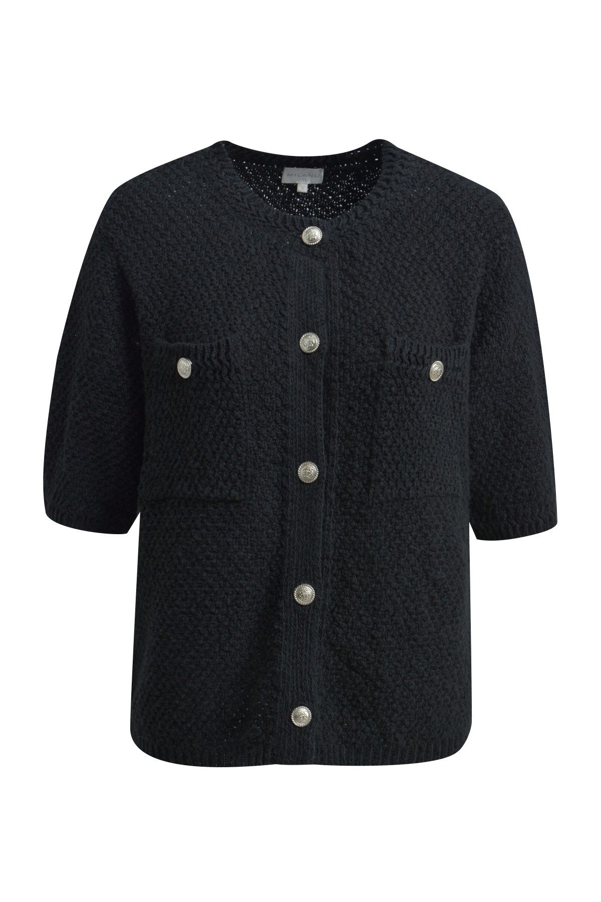 Strickjacke CARDIGAN W ROUNDNECK