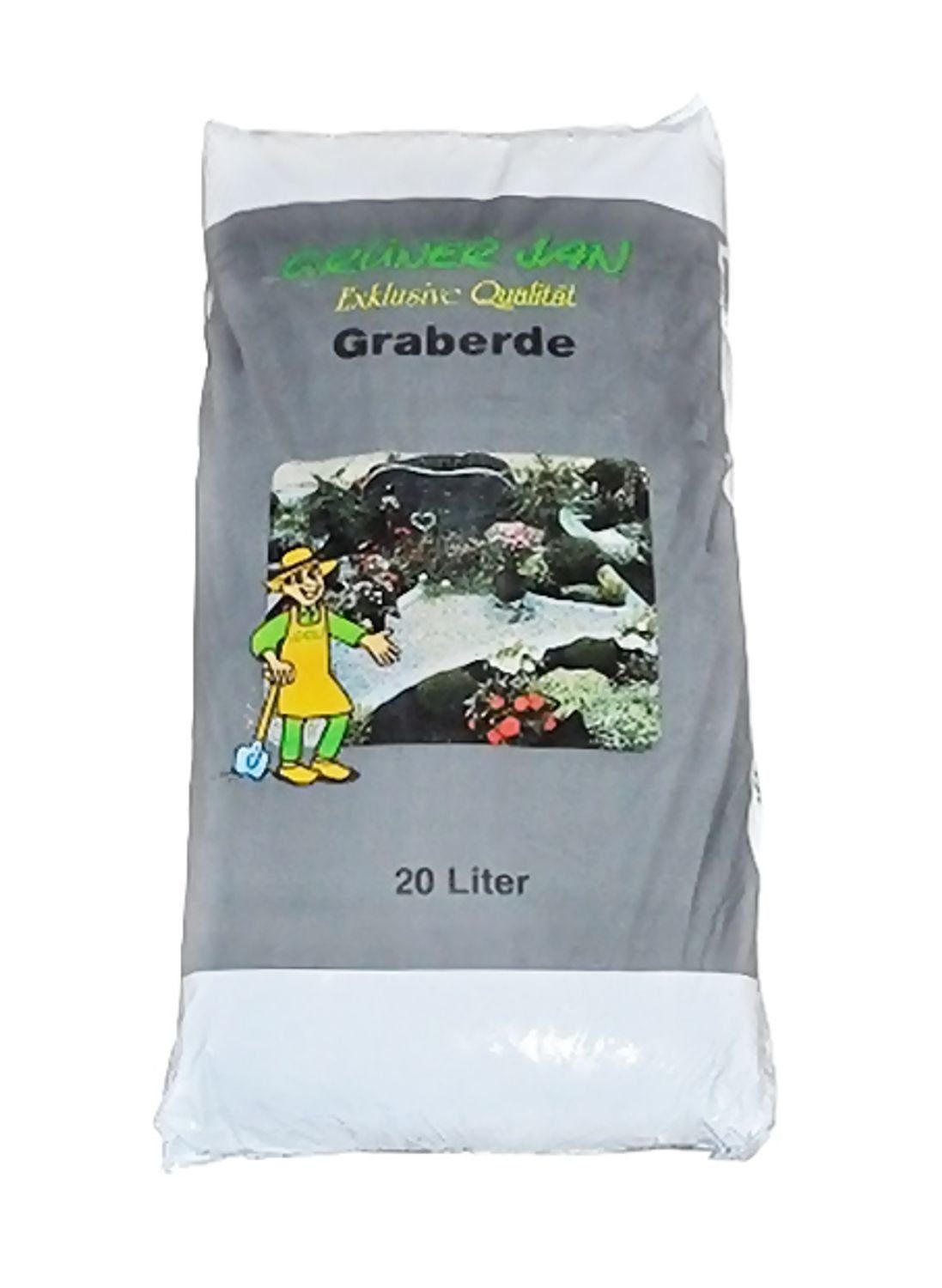 BURI Pflanzerde 3x 20L Graberde Qualitätserde Friedhofserde Blumenerde Gartenerde Pfla