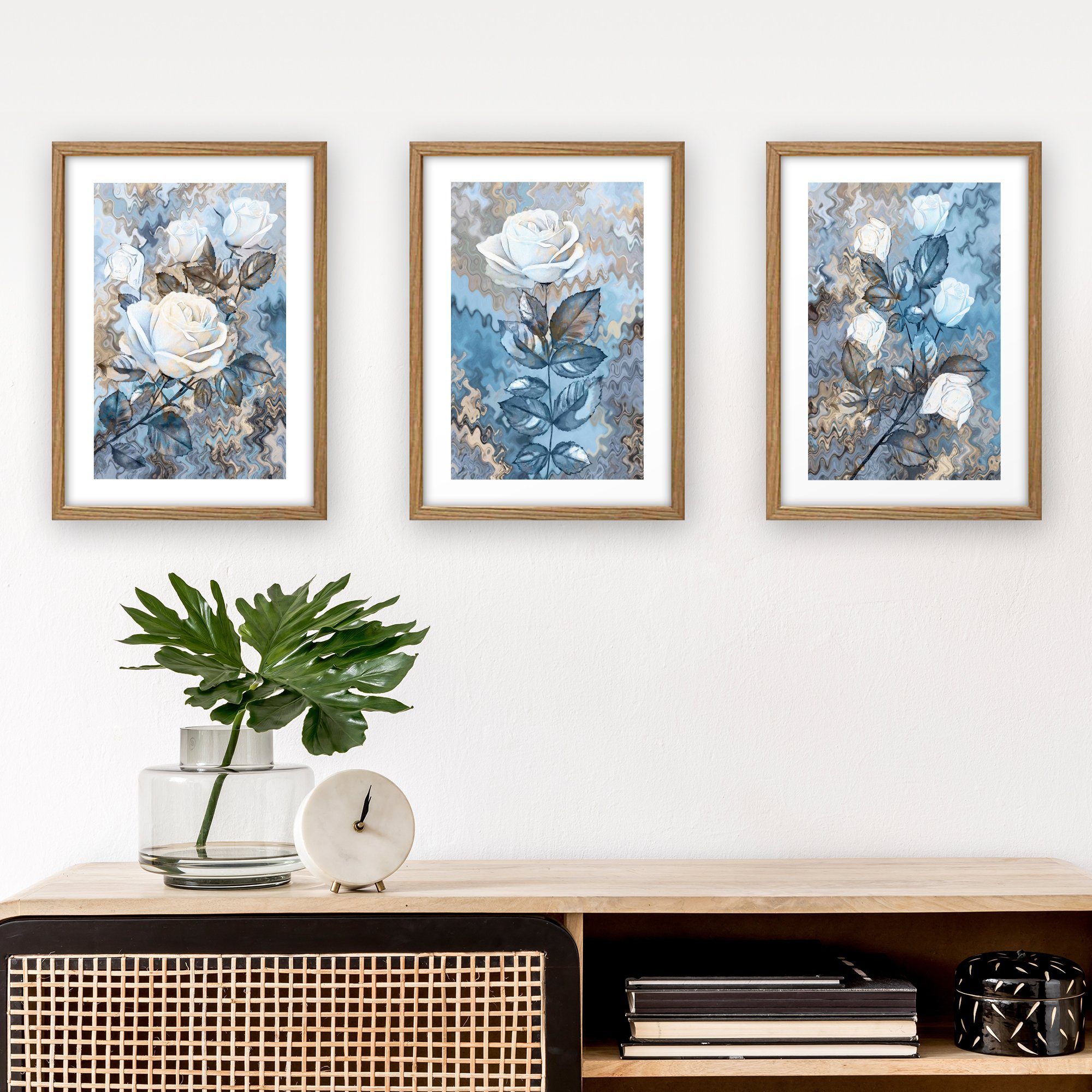 Kreative Feder Poster, Blume, Natur, Pflanze, günstig online kaufen