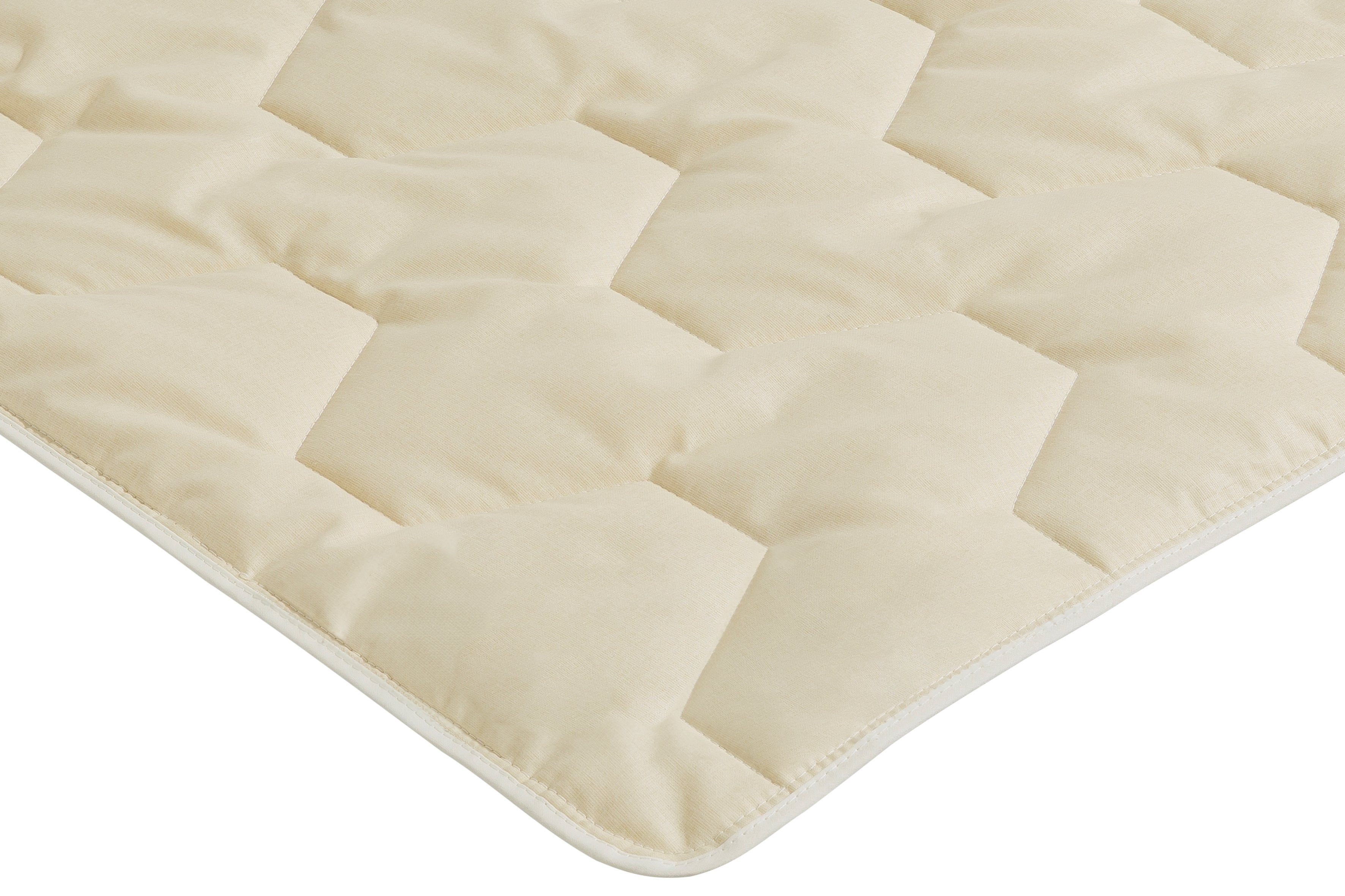 OTTO home Naturfaserbettdecke Baumwolle 60 °C, Bettdecke 135x200 cm, 155x220 cm, 200x200 cm, Füllung: 100% Baumwolle, Bezug: 100% Baumwolle, Bettdecken, Sommer, – Bild 5 von 5