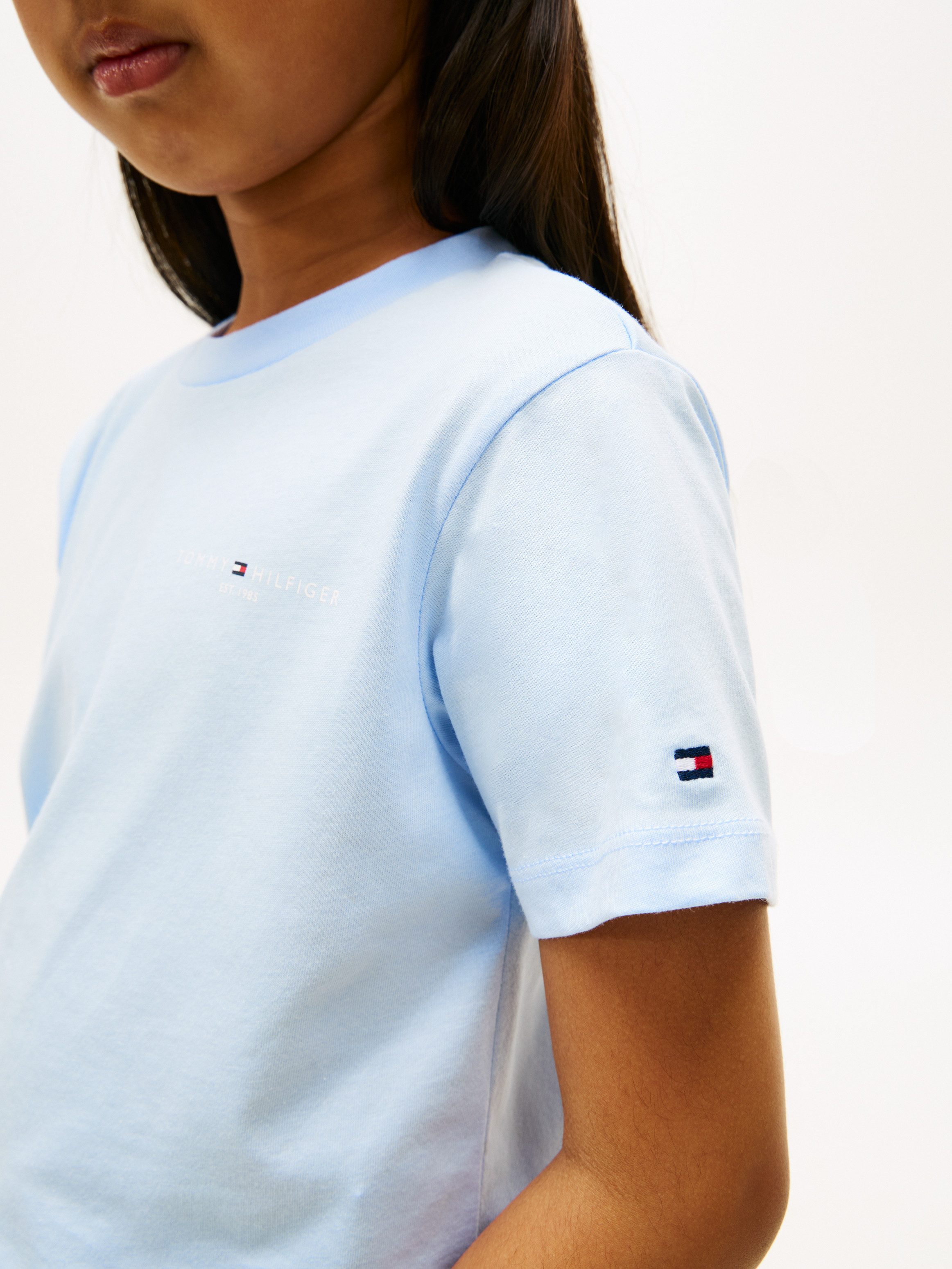Tommy Hilfiger T-Shirt MINI CORP T-SHIRT Kinder bis 16 Jahre, Rundhals