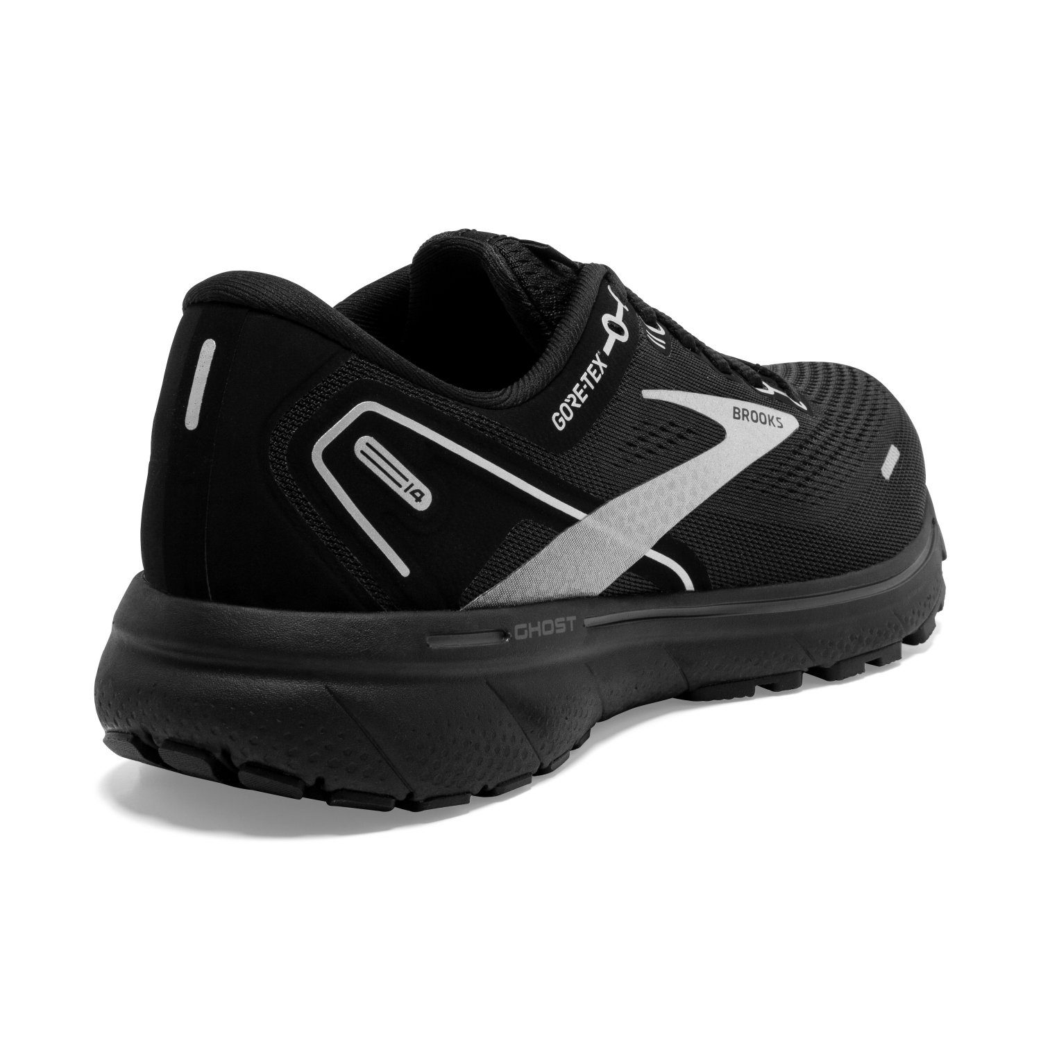 Ghost Laufschuh 14 BLACK/EBONY/CORAL Laufschuh Brooks GTX Damen