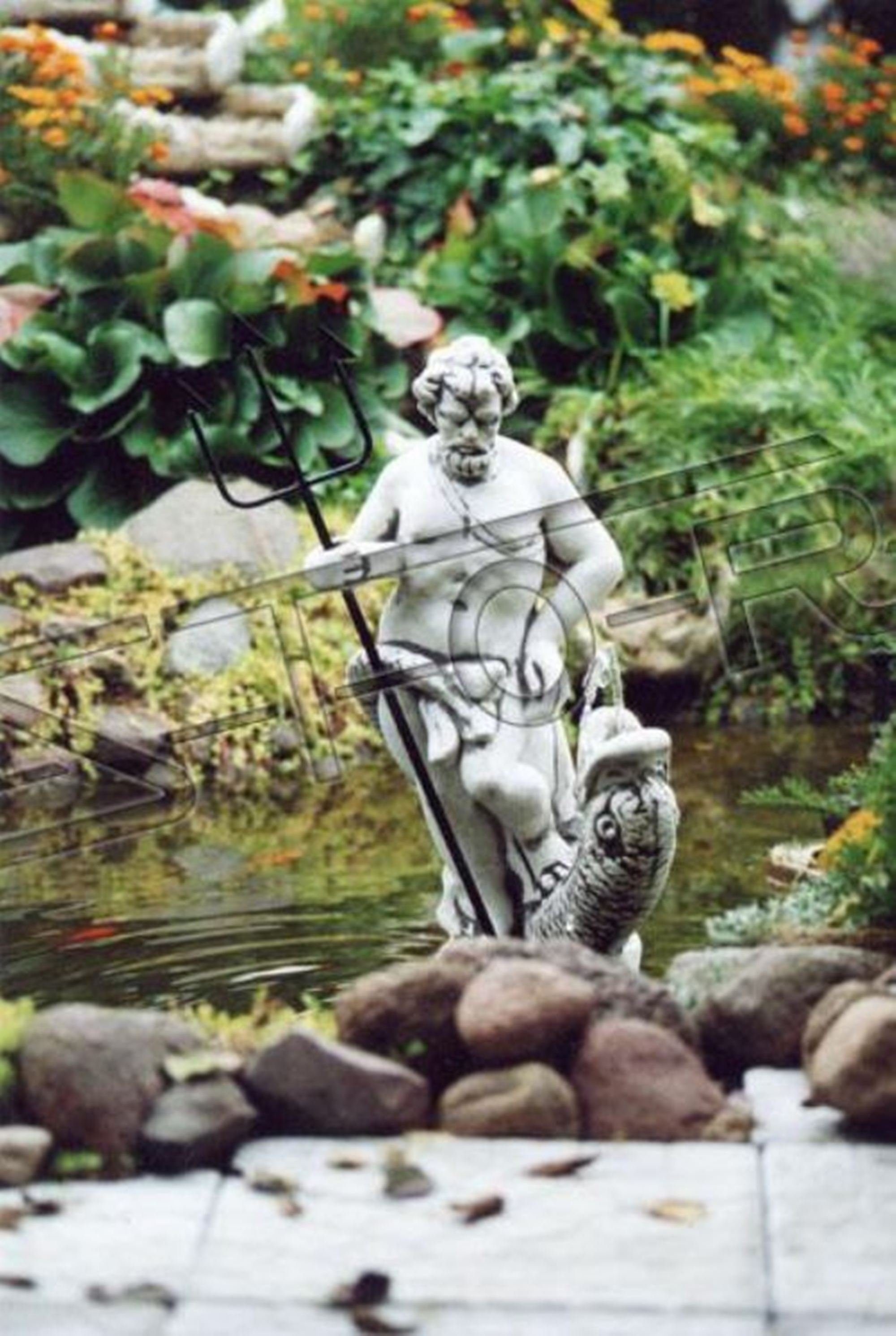 JVmoebel Skulptur Fontainen Figur Statuen Garten Figuren Skulpturen Skulptur Statue