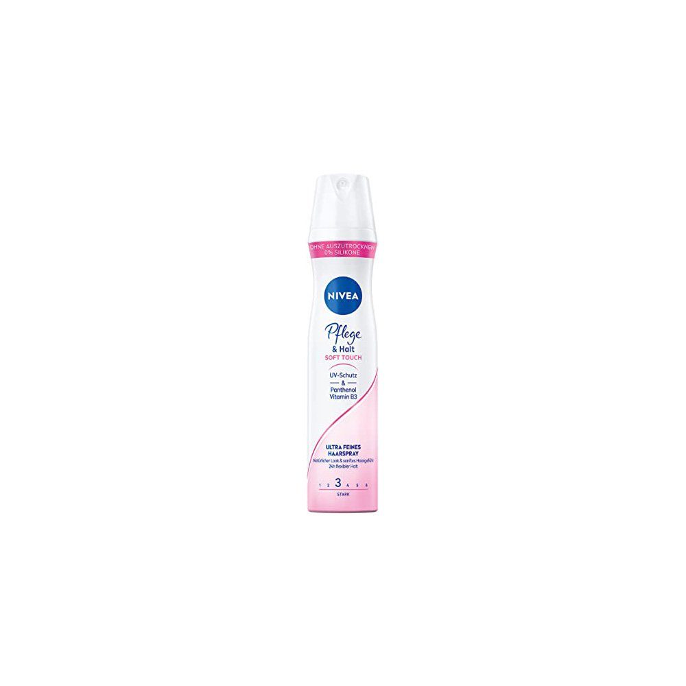 mit Touch Haarspray Soft Spray Pflege Halt Haarspray Nivea & UV-Schutz Styling