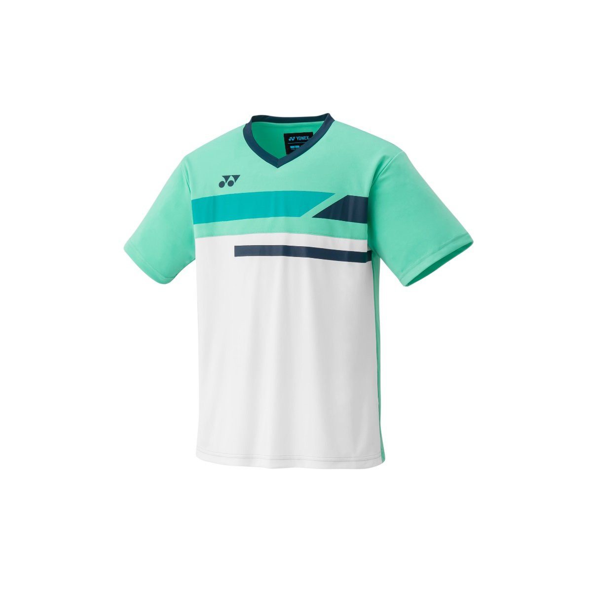 Yonex T-Shirt Crew Neck Club Team 2023 weiss/mintgrün Jungen