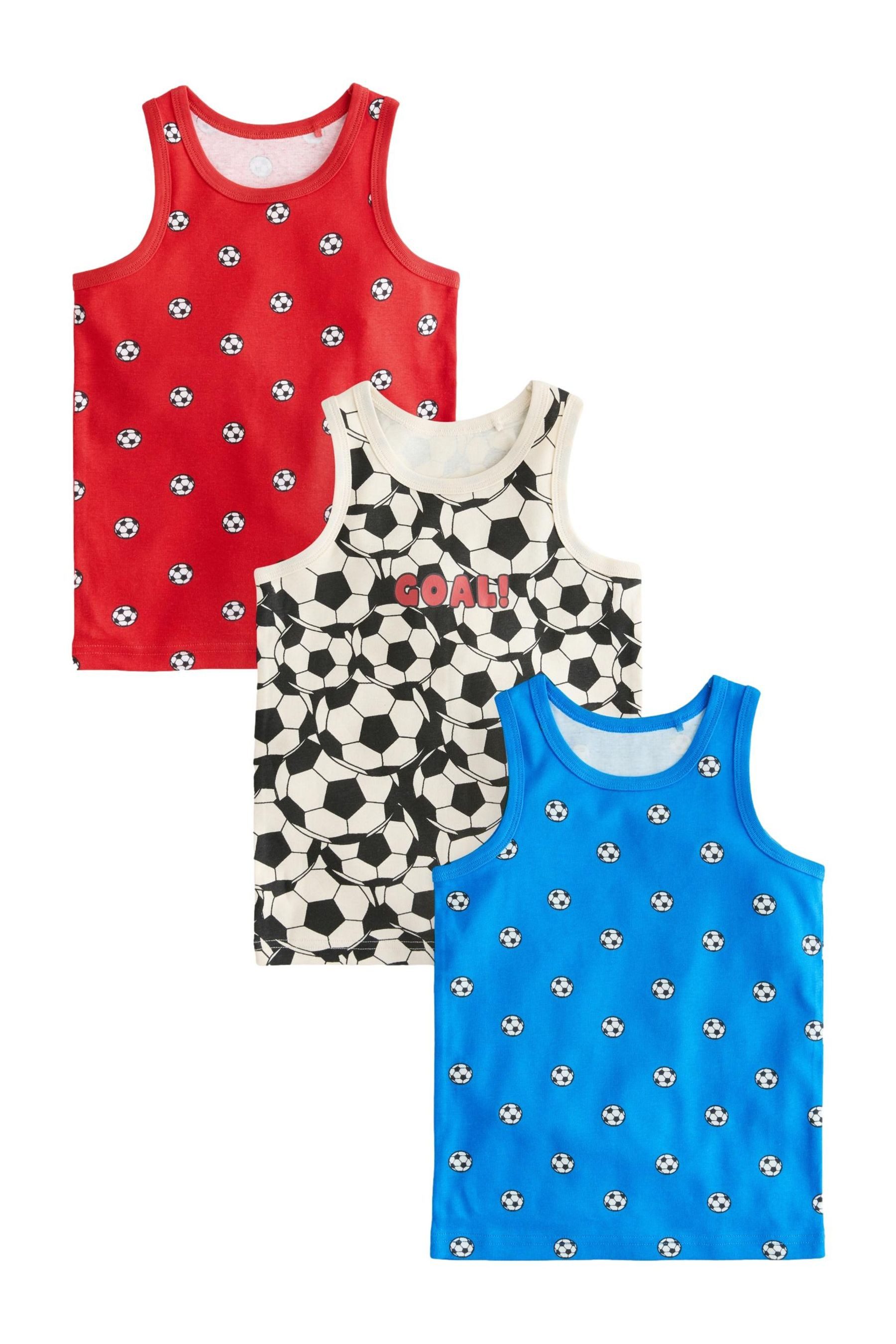 Next Trägertop Trägerhemden aus 100 % Baumwolle, 3er-Pack (3-tlg)