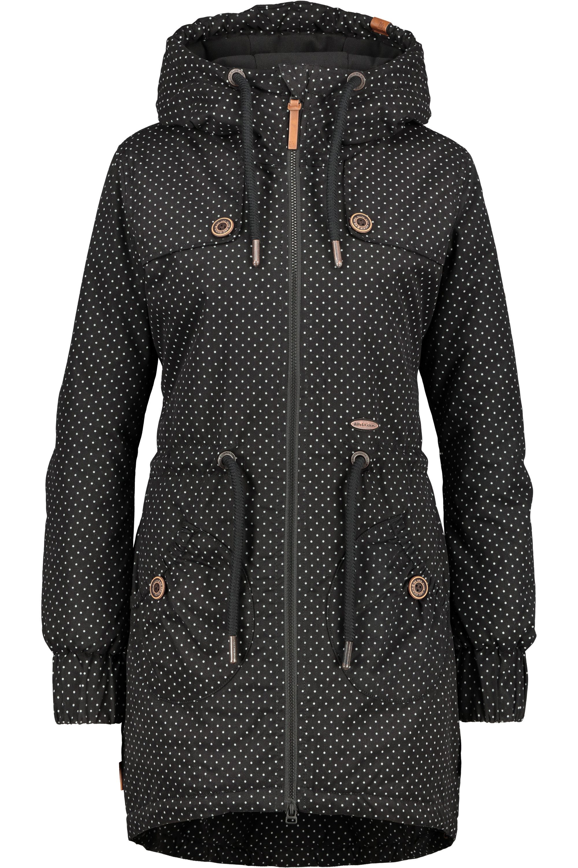 Alife & Kickin Softshellparka CHARLOTTEAK COAT CS modischer Allover-Print