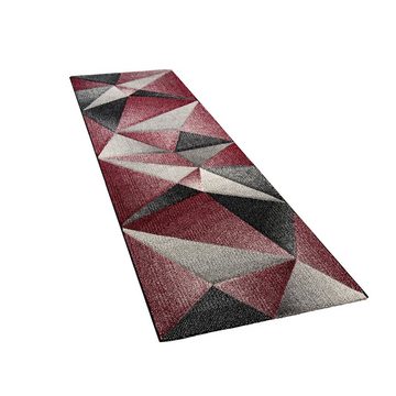 Teppich Kurzflor Teppich Indoor Geometrisches Muster, Paco Home, Läufer, Höhe: 17 mm