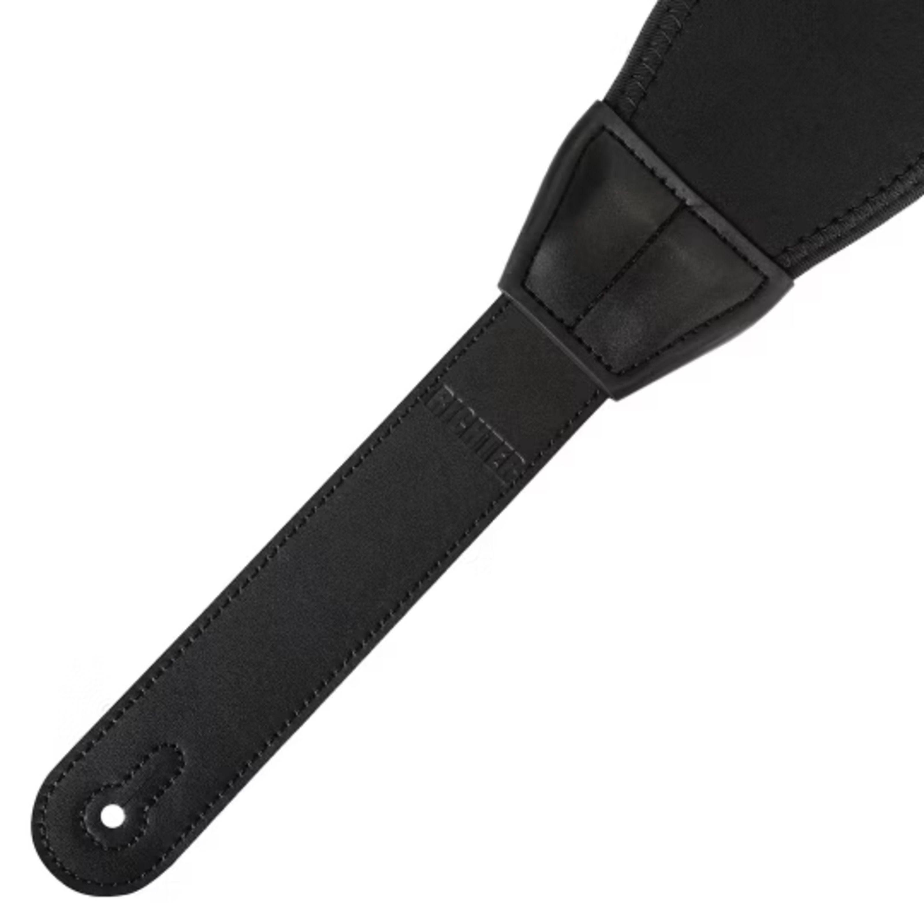 Richter Straps Gitarrengurt, Ultra Comfort Ergo Strap Black - Gitarrengurt