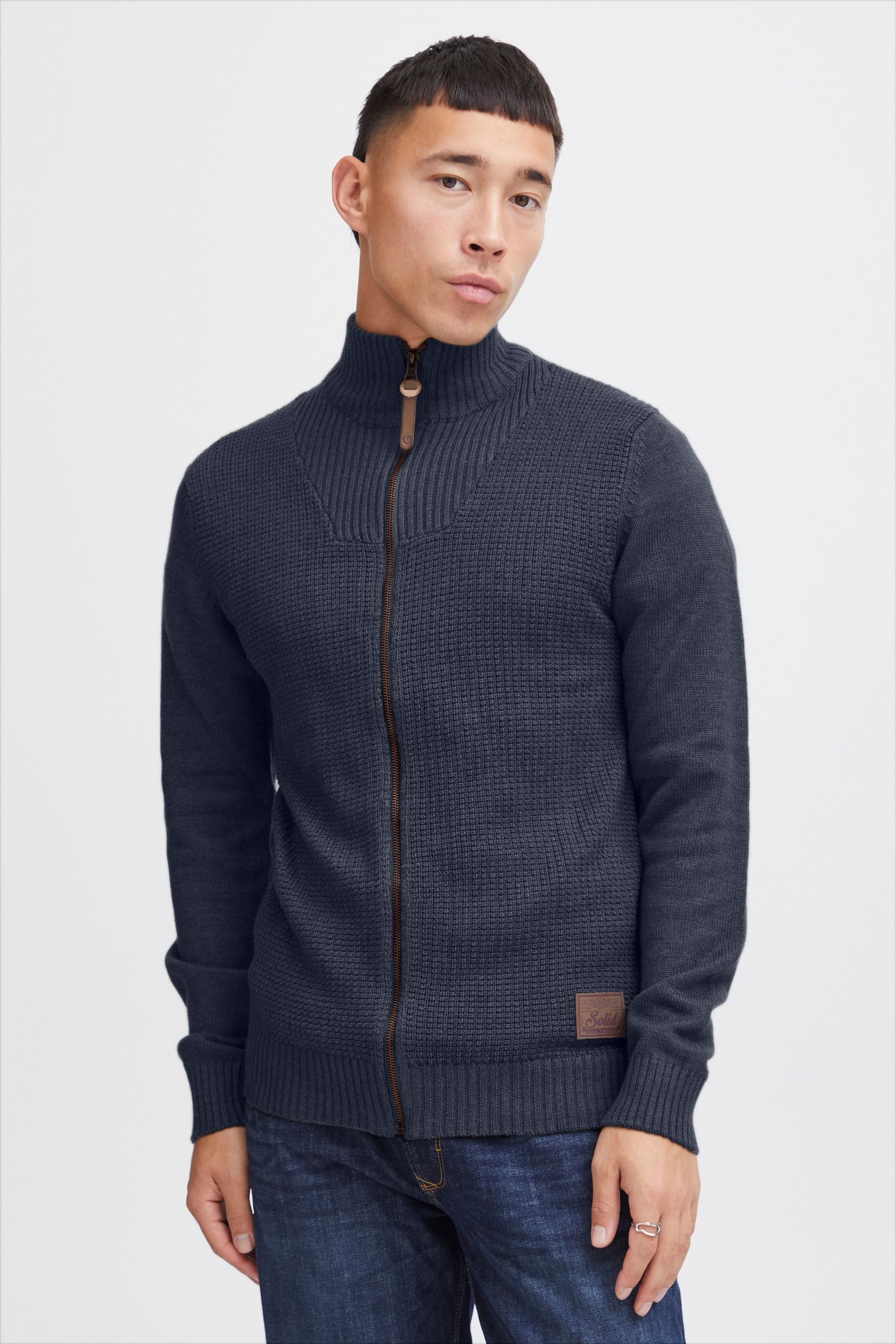 !Solid Strickjacke SDTristian Cardigan mit Reißverschluss