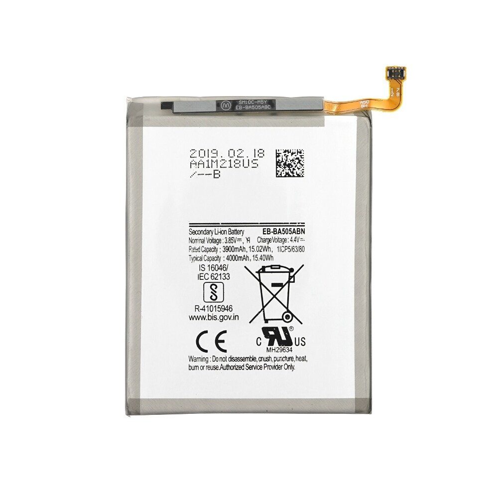 EB-BA505ABU Akku für Samsung Galaxy A30 A30s A50 4000mAh Ersatzakku Handy-Akku (1 St)