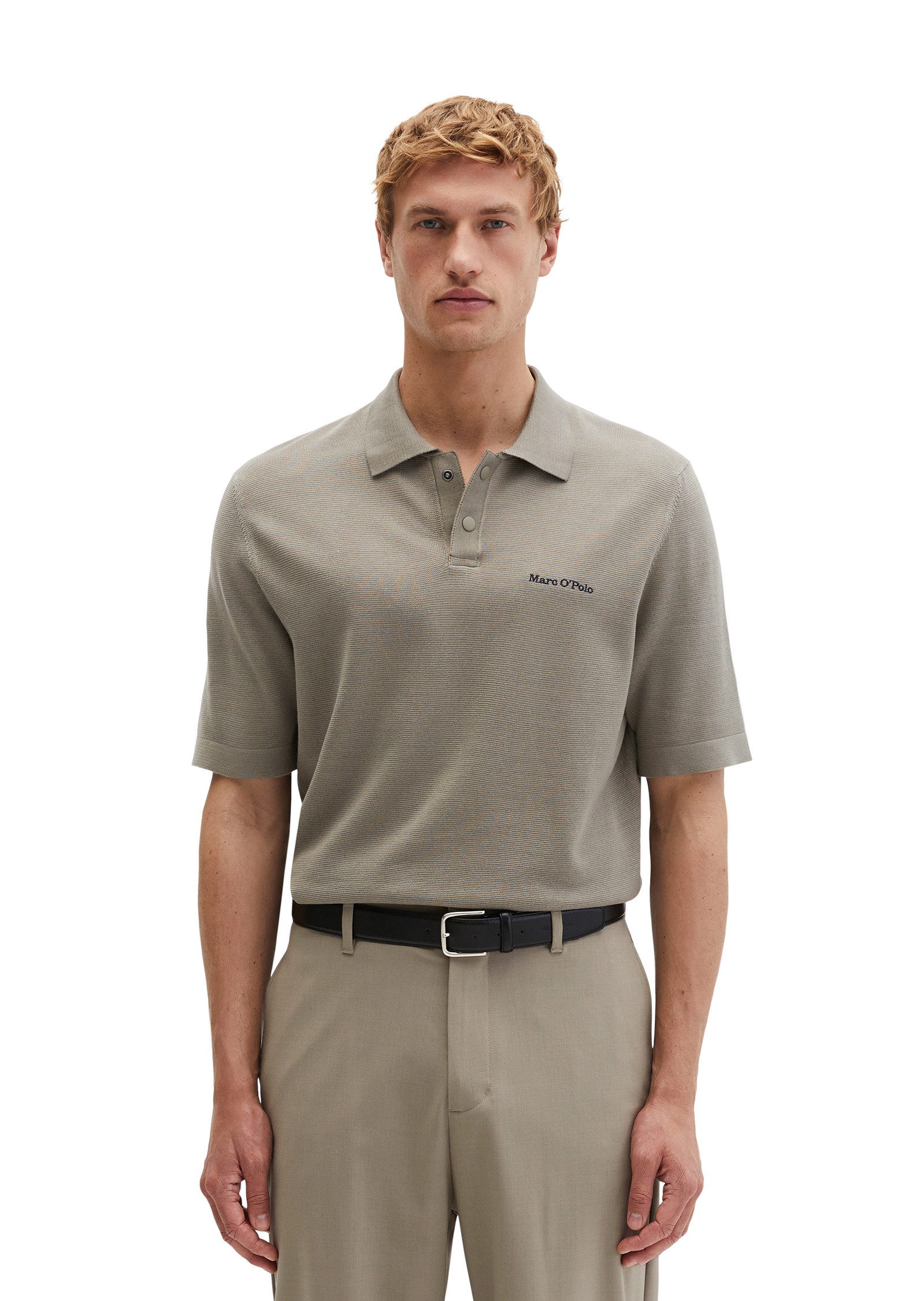 Marc O'Polo Poloshirt aus reiner Bio-Baumwolle