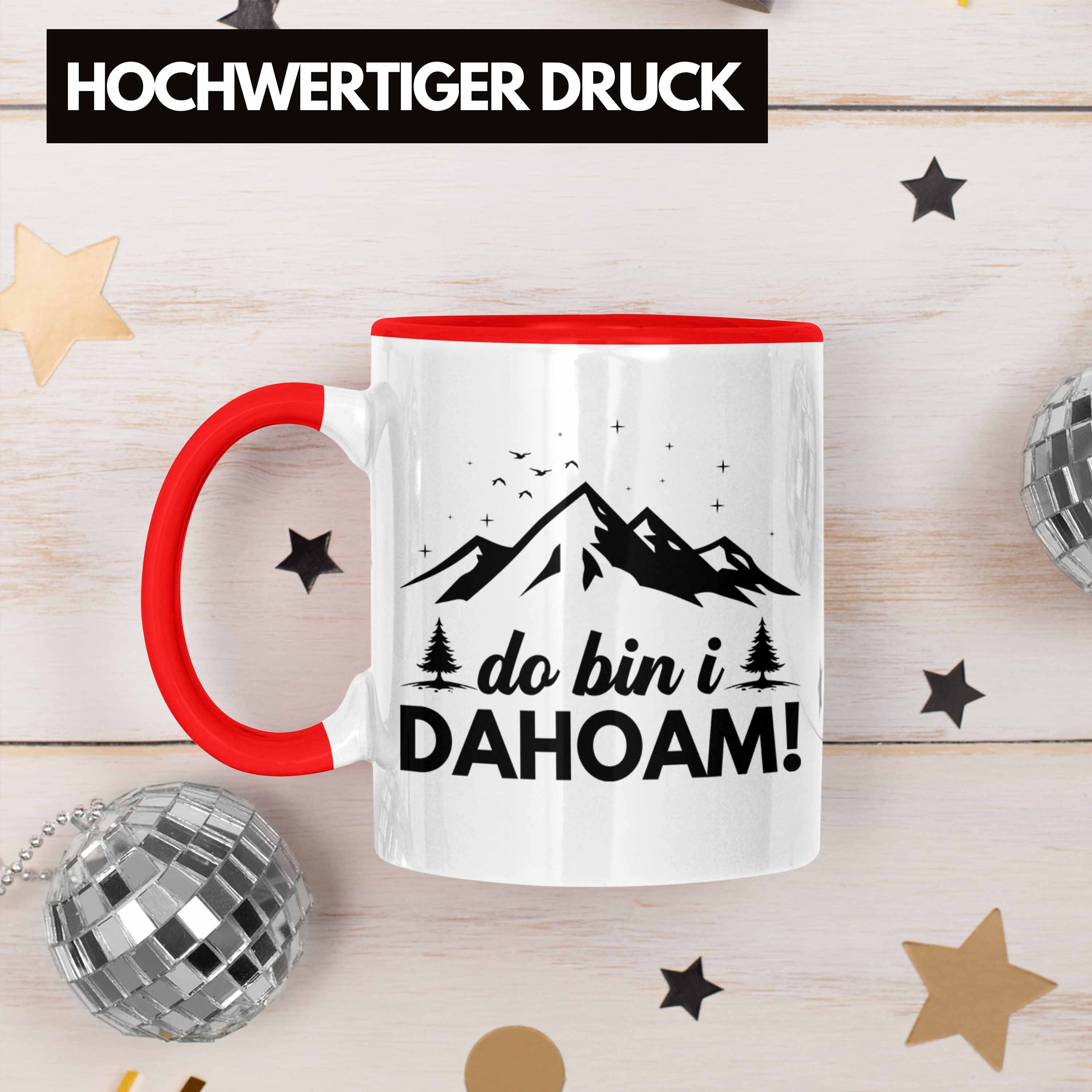 Trendation Trendation Tasse I Geschenk Wandern Berge Do Geschenkidee Wanderer - Tasse Rot Dahoim Geschenk Bin