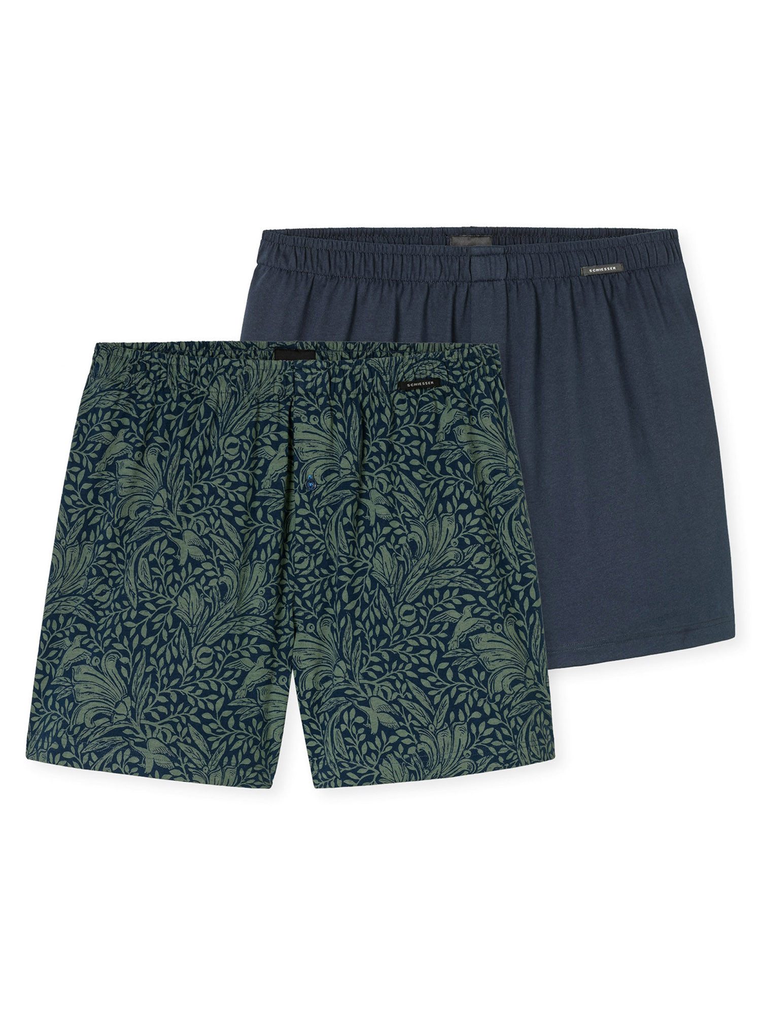 Schiesser Boxer Basic (2-St) unterhose unterwäsche günstig online kaufen