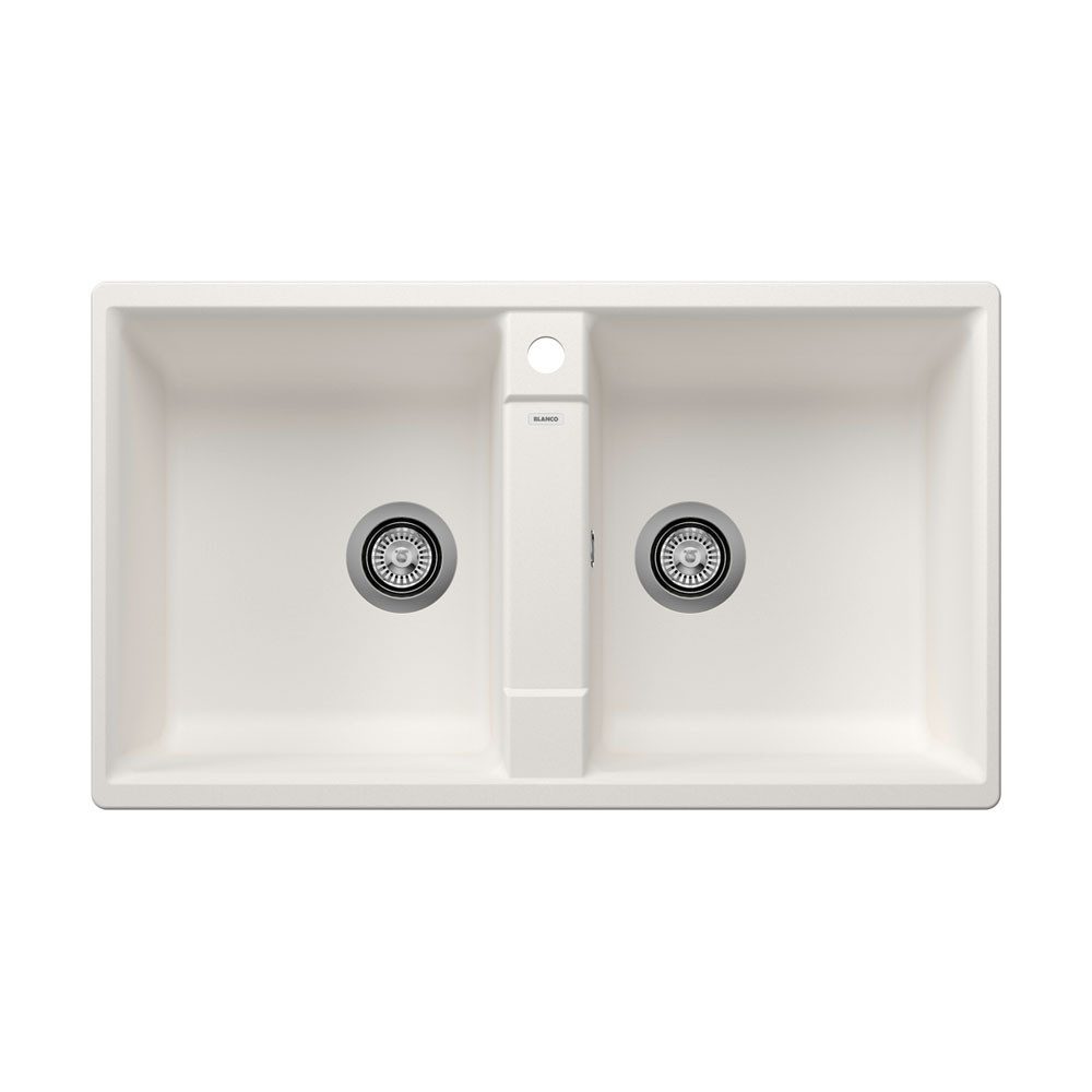 Blanco Granitspüle ZIA 9 Silgranit Weiß, 86/500 cm