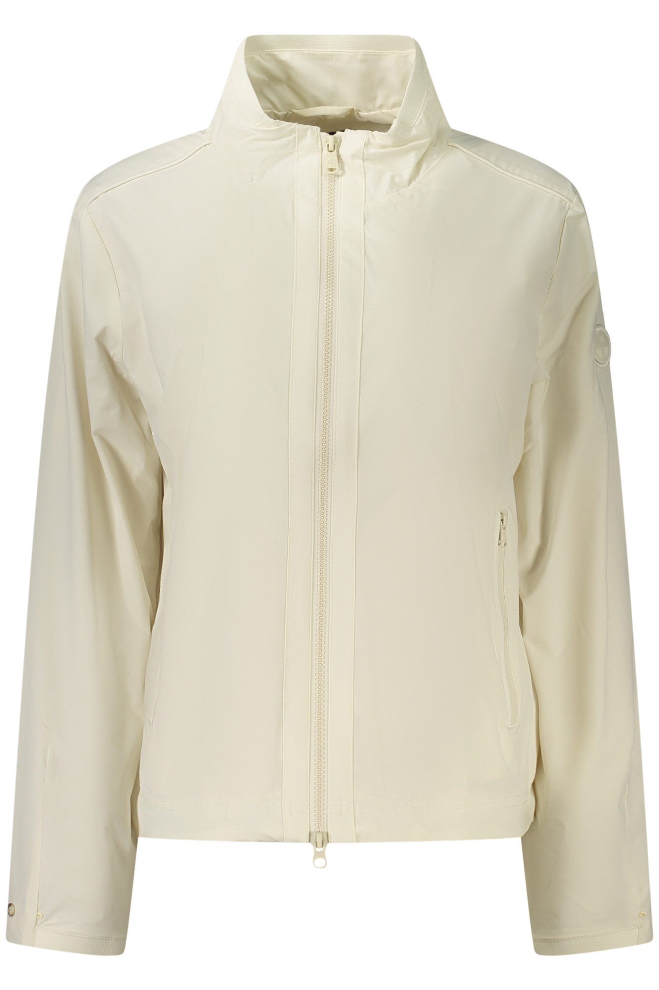 North Sails Outdoorjacke Elegante weiße Damen-Sailor-Jacke mit Taschen und Kordelzug