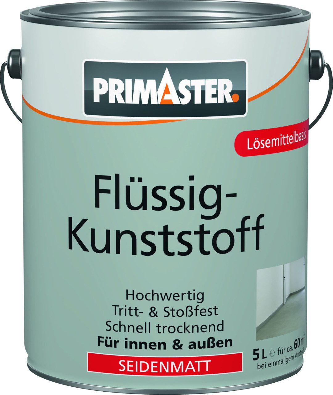 Primaster Vollton- und Abtönfarbe Primaster Flüssigkunststoff seidenmatt 5 L