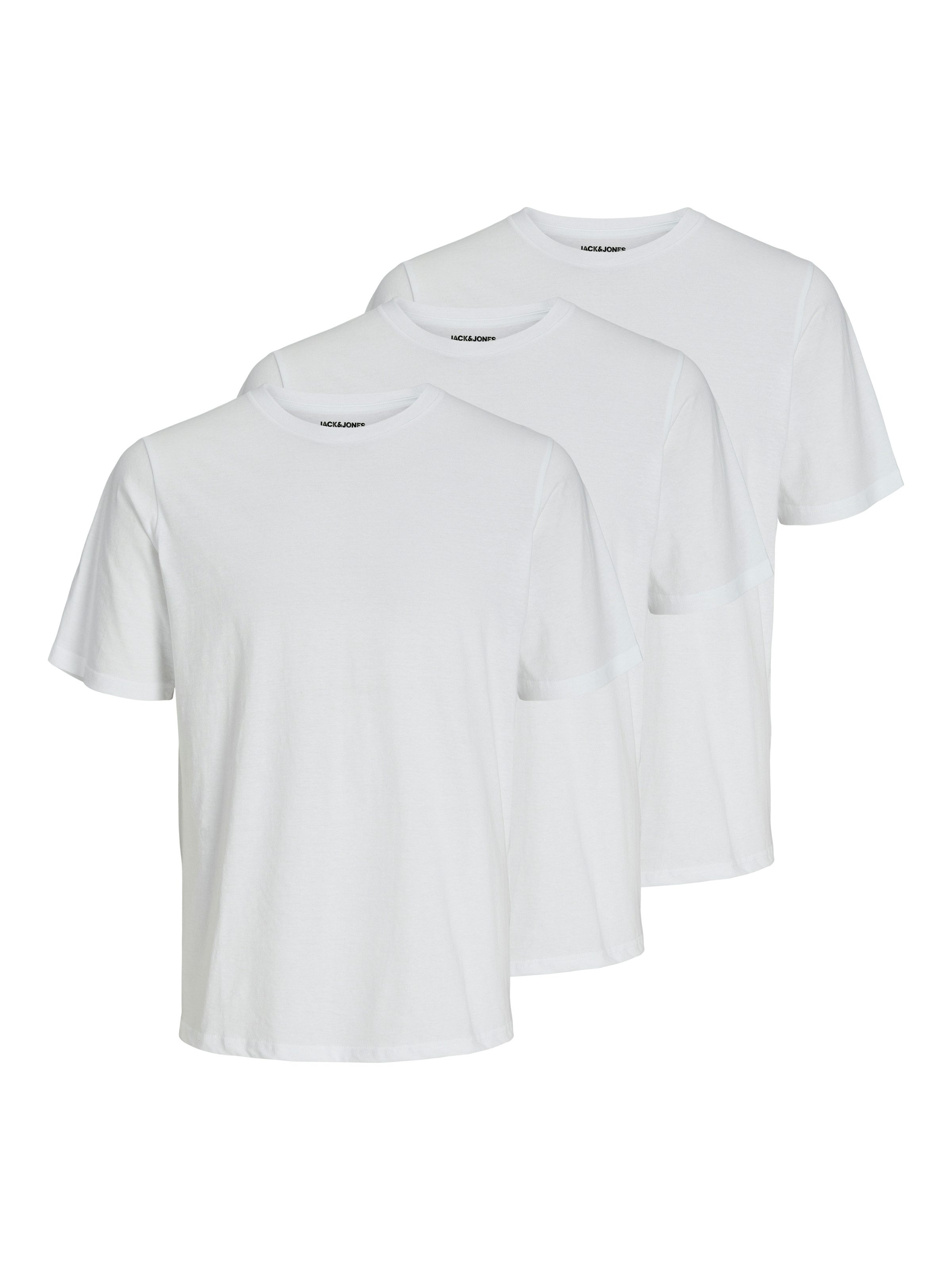 Jack & Jones Rundhalsshirt JACUNDER TEE CREW NECK 3 PACK NOOS (Packung, 3-t günstig online kaufen