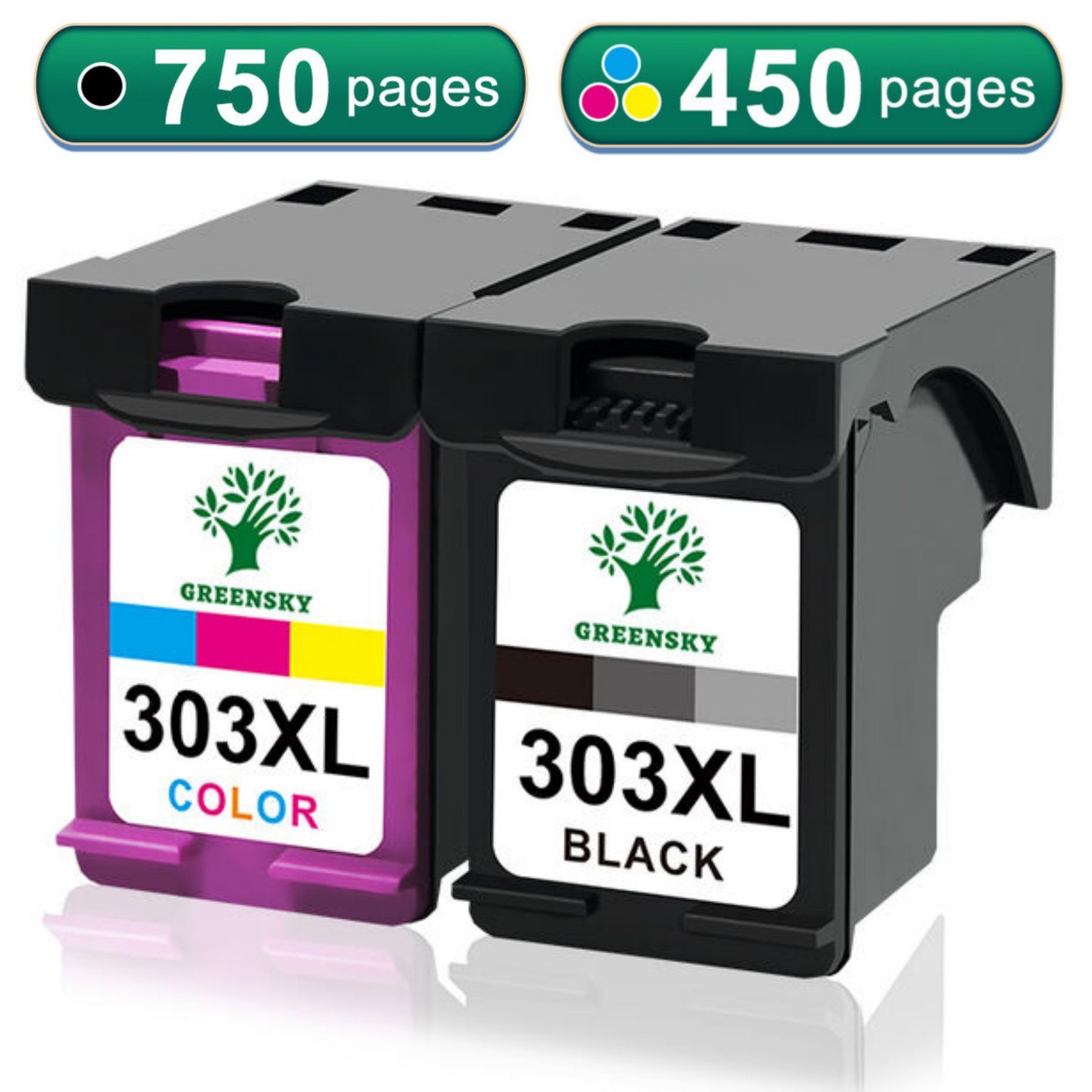 303XL Kompatibel für HP 303 XL mit Tango Envy Tintenpatrone