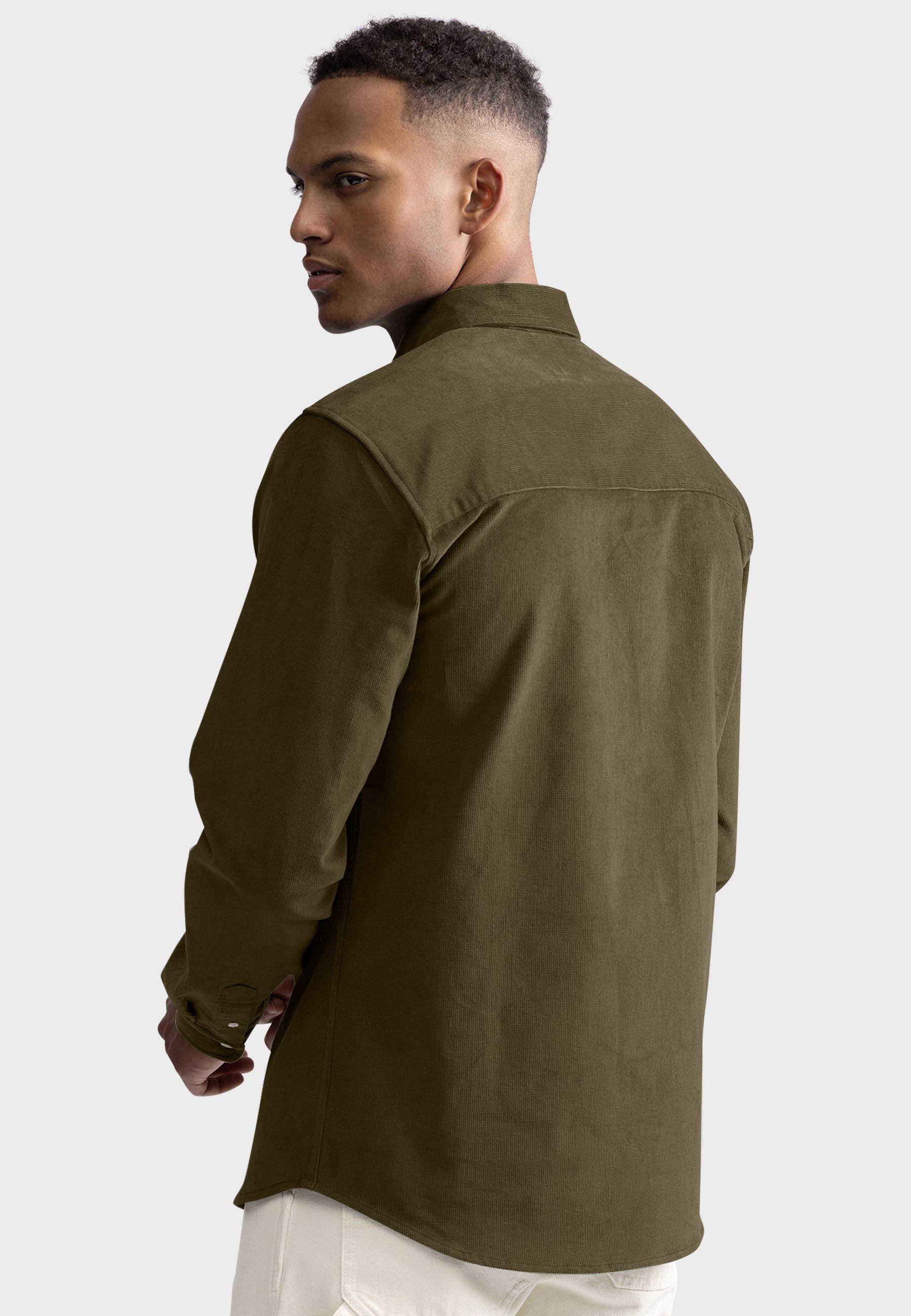 REDEFINED REBEL Langarmhemd Redefined Rebel Shirt RRPark Shirt Corduroy REG günstig online kaufen