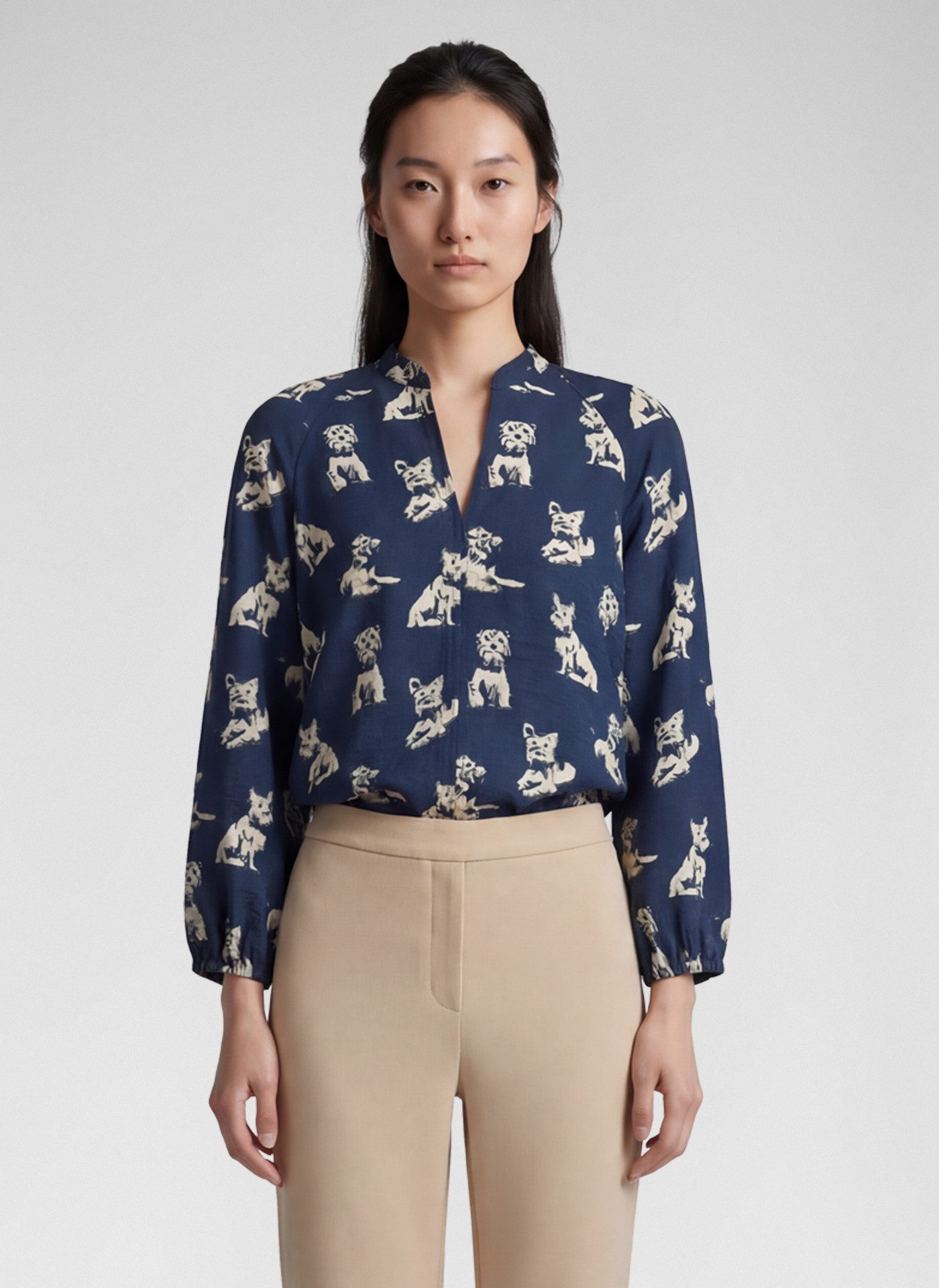 Rabe Klassische Bluse Bluse