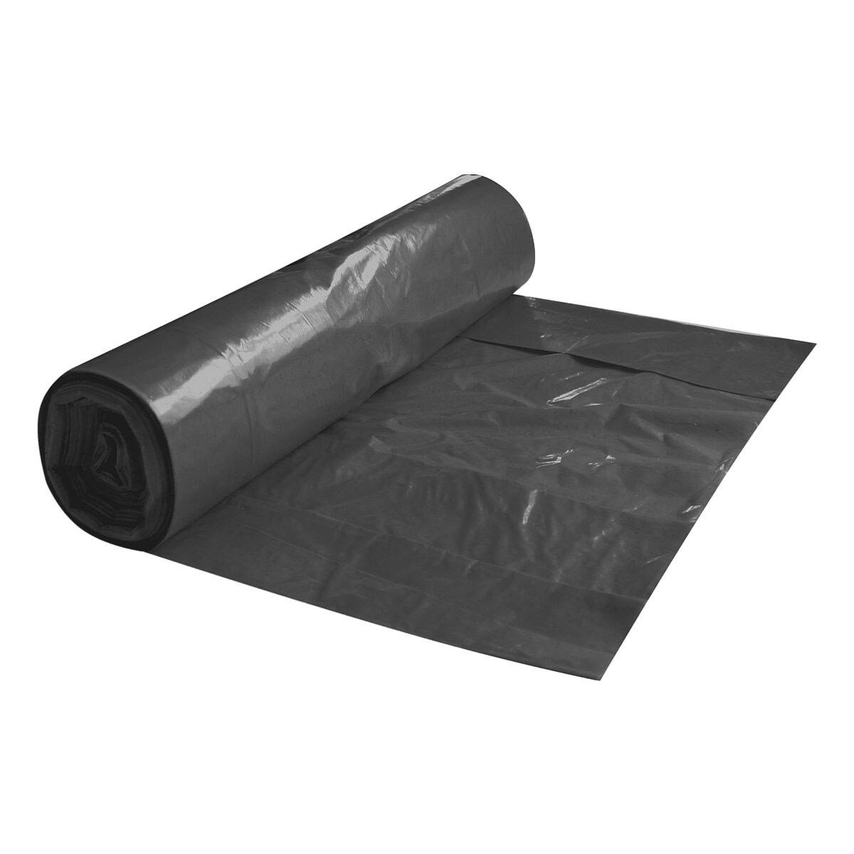 Franz Mensch Müllbeutel, 20 Stück/ Rolle, 60 Liter, grau, 25 µm