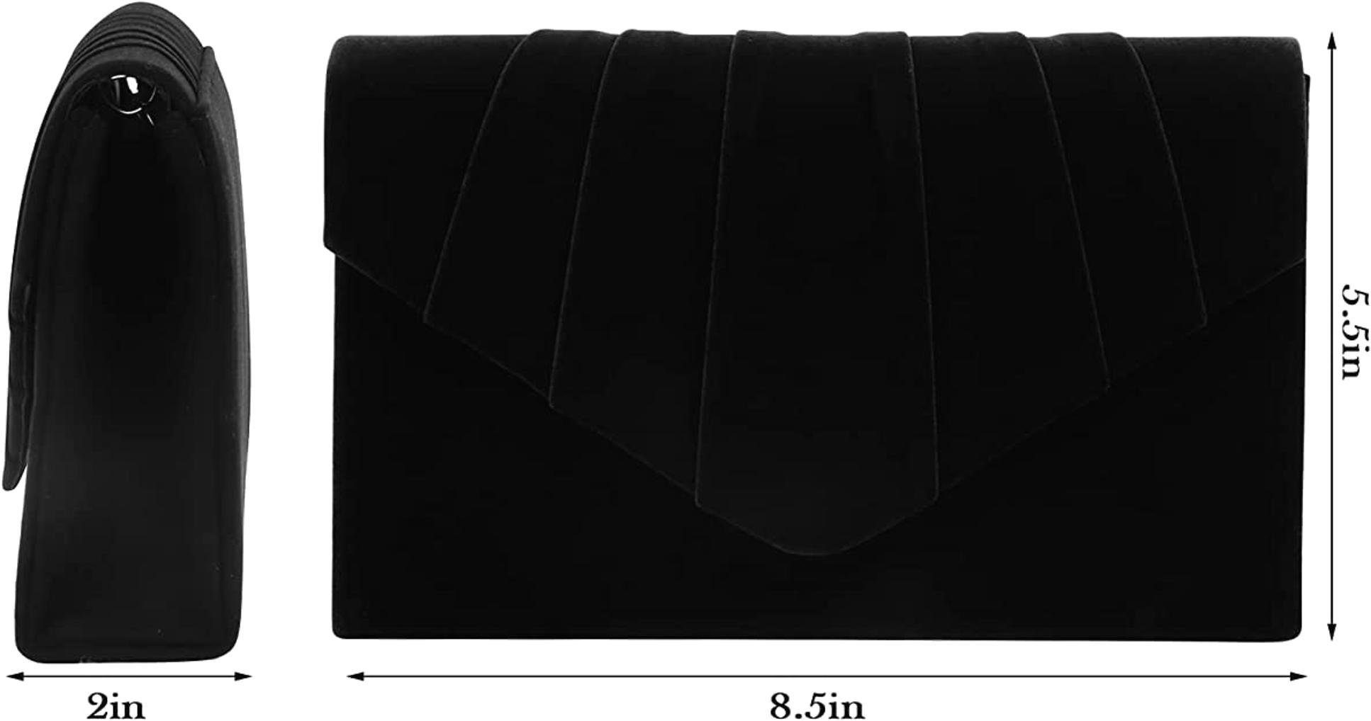 Coonoor Abendtasche Umschlag Abend Clutch Bag, mit abnehmbarer Kette günstig online kaufen