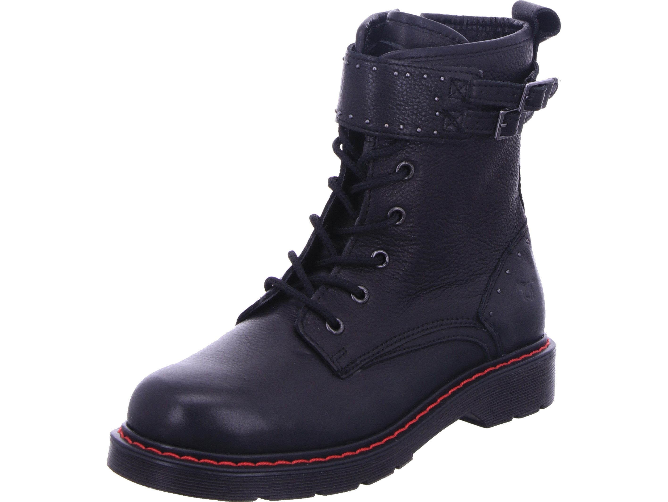 Mustang Shoes Schnürboots echtes Leder günstig online kaufen