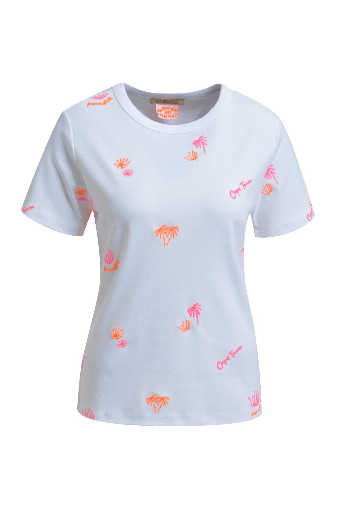 Smith & Soul T-Shirt mit Stickereien