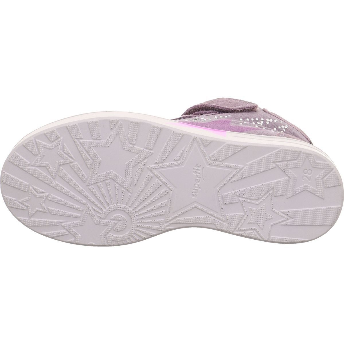 Superfit Stella Outdoorschuh Modischer Sneaker mit Sternenmuster, warmem Fleecefutter und