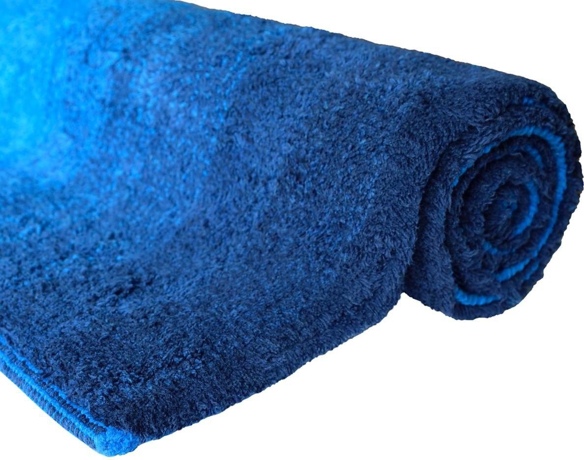 Dyckhoff Badematte Colori 09285, Höhe 14 mm, fußbodenheizungsgeeignet, Bio-Baumwolle, rechteckig