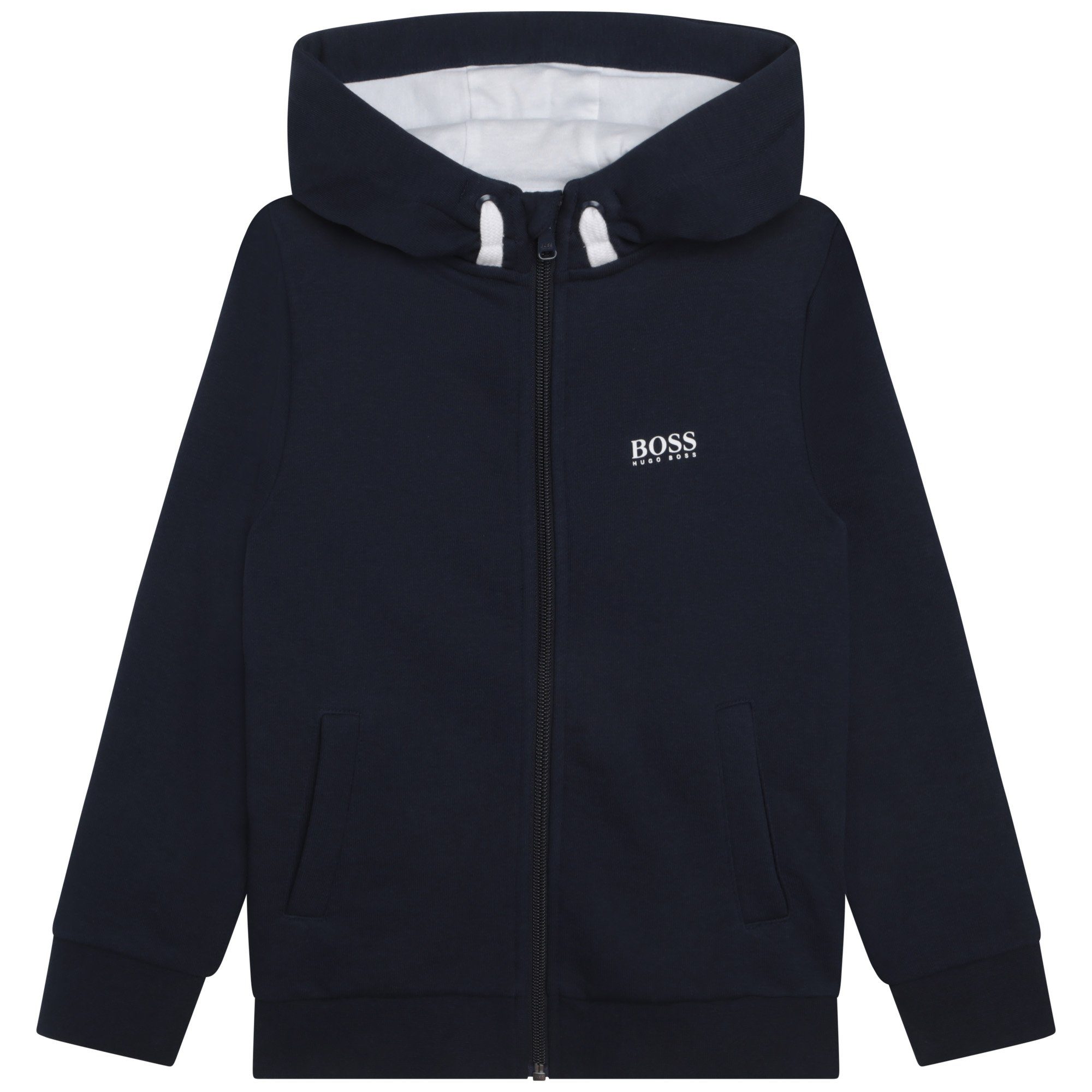 BOSS Trainingsjacke Hugo Boss Kids Trainingsjacke blau