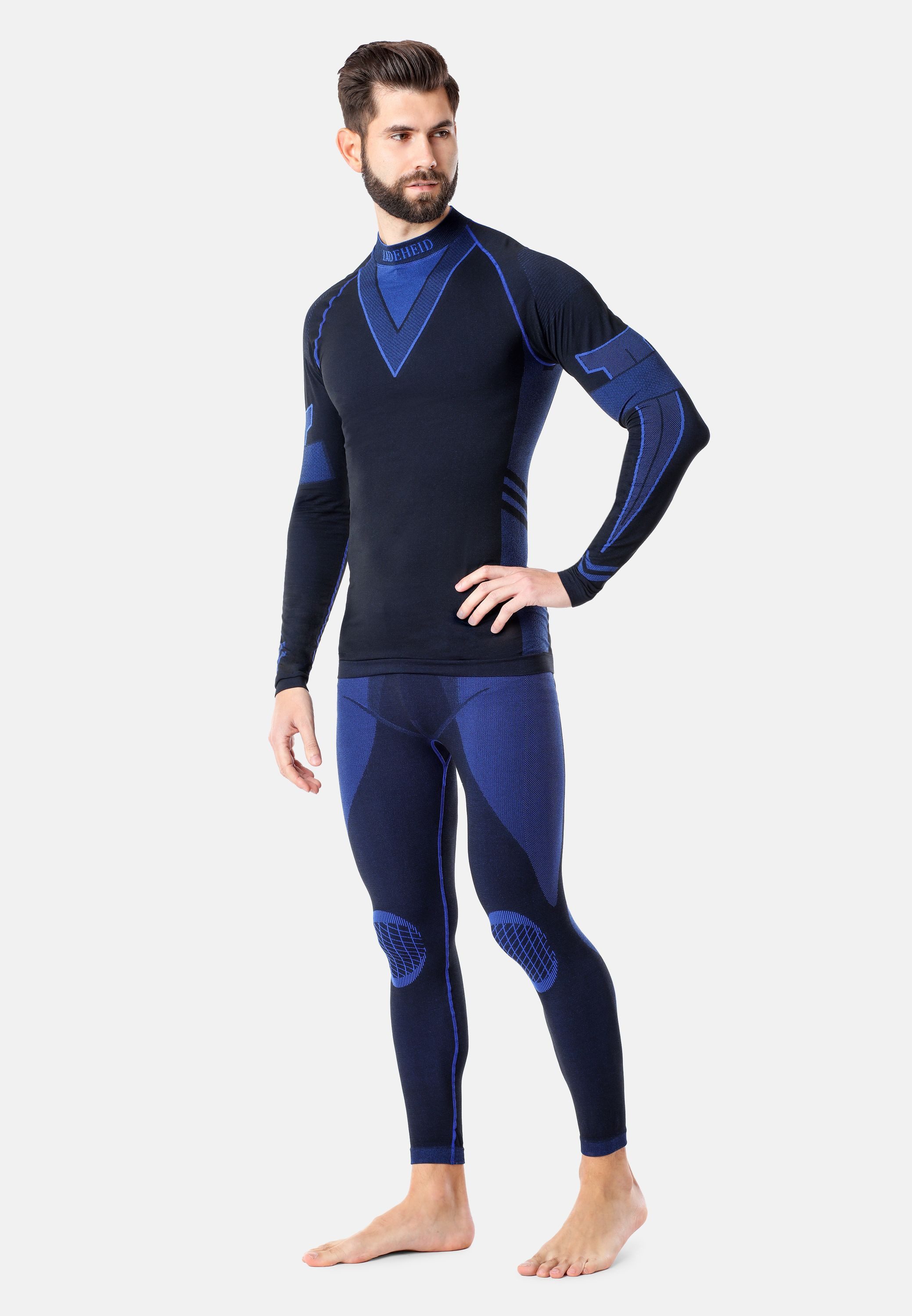 Ladeheid Funktionsunterhemd Herren Funktionsunterwäsche SET Shirt Unterhose Thermoaktiv LAGI003 (Set, mit Funktionsunterhose) – Bild 3 von 5