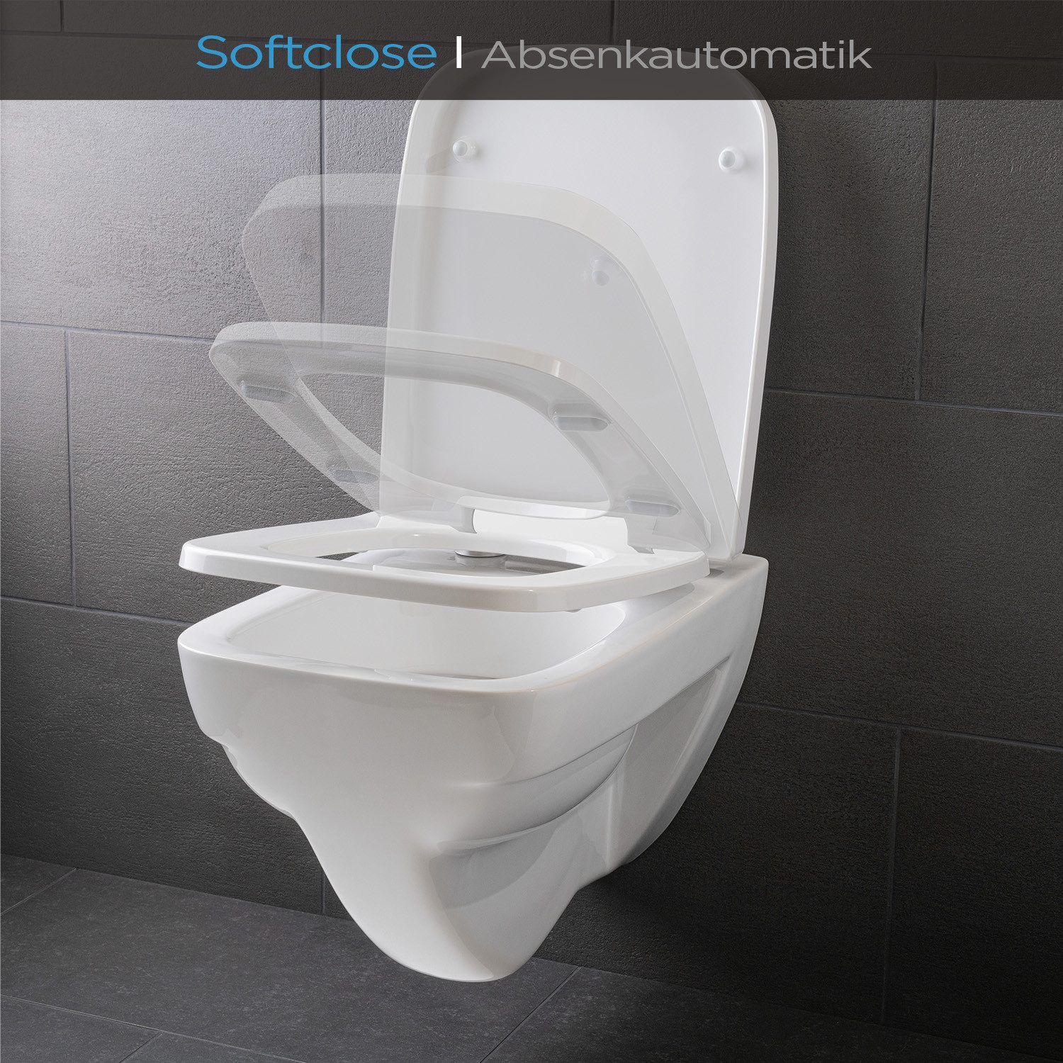 blumfeldt WC-Sitz Lamera Toilettendeckel, Absenkautomatik, antibakterielle günstig online kaufen