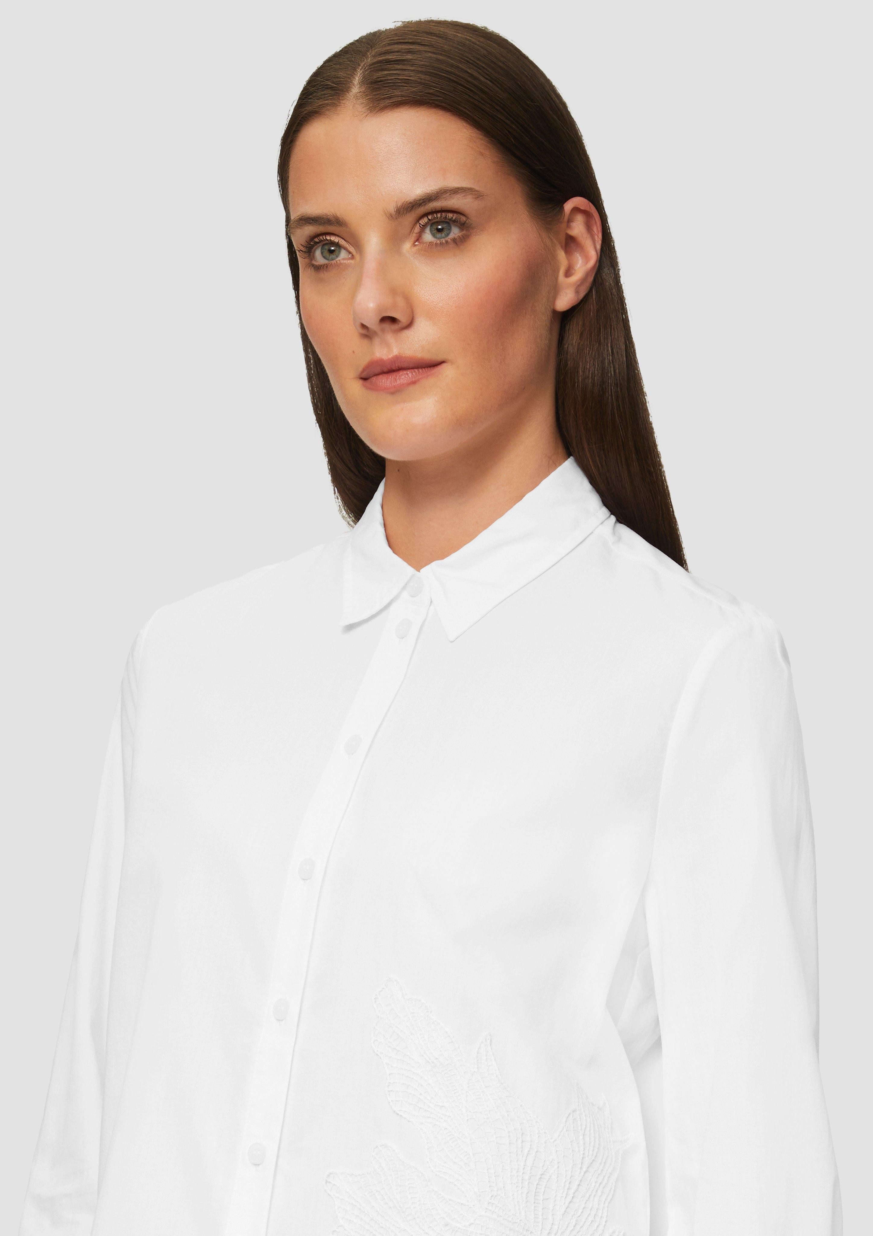 s.Oliver BLACK LABEL Langarmbluse Hemdbluse im günstig online kaufen